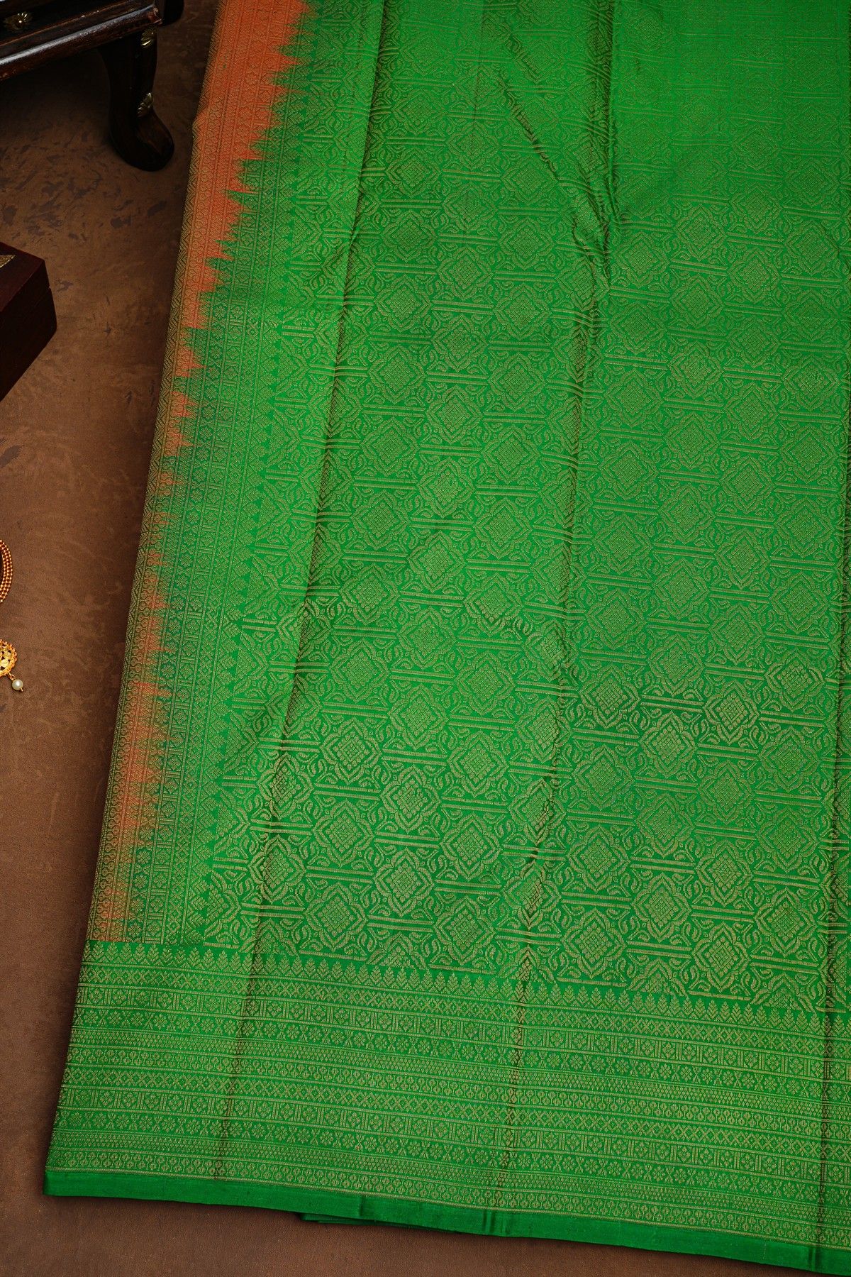 Coimbatore Soft Silk Red Saree