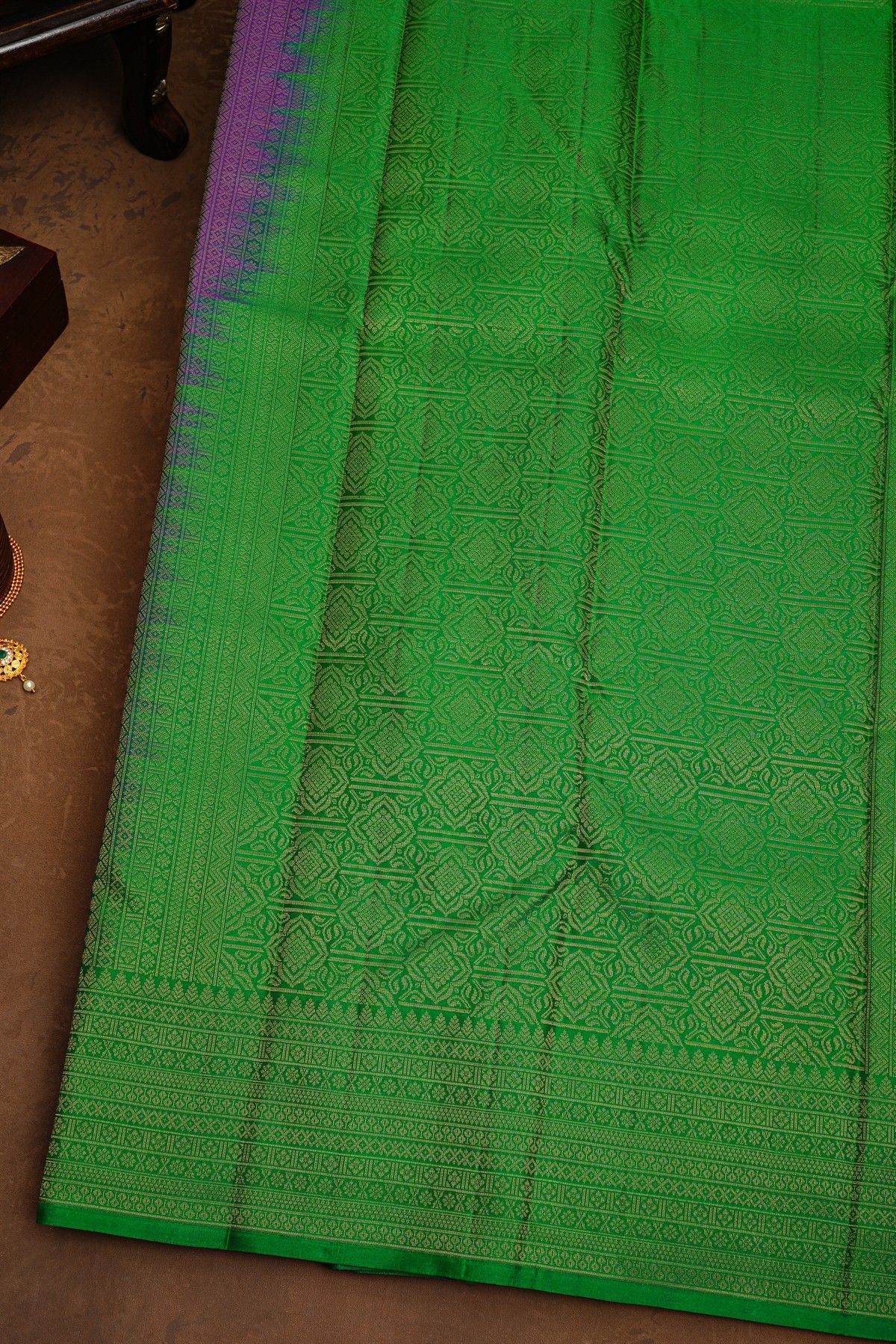 Coimbatore Soft Silk Violet Saree