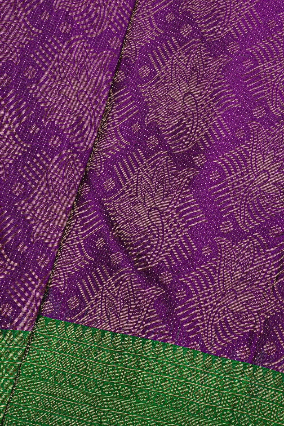 Coimbatore Soft Silk Violet Saree