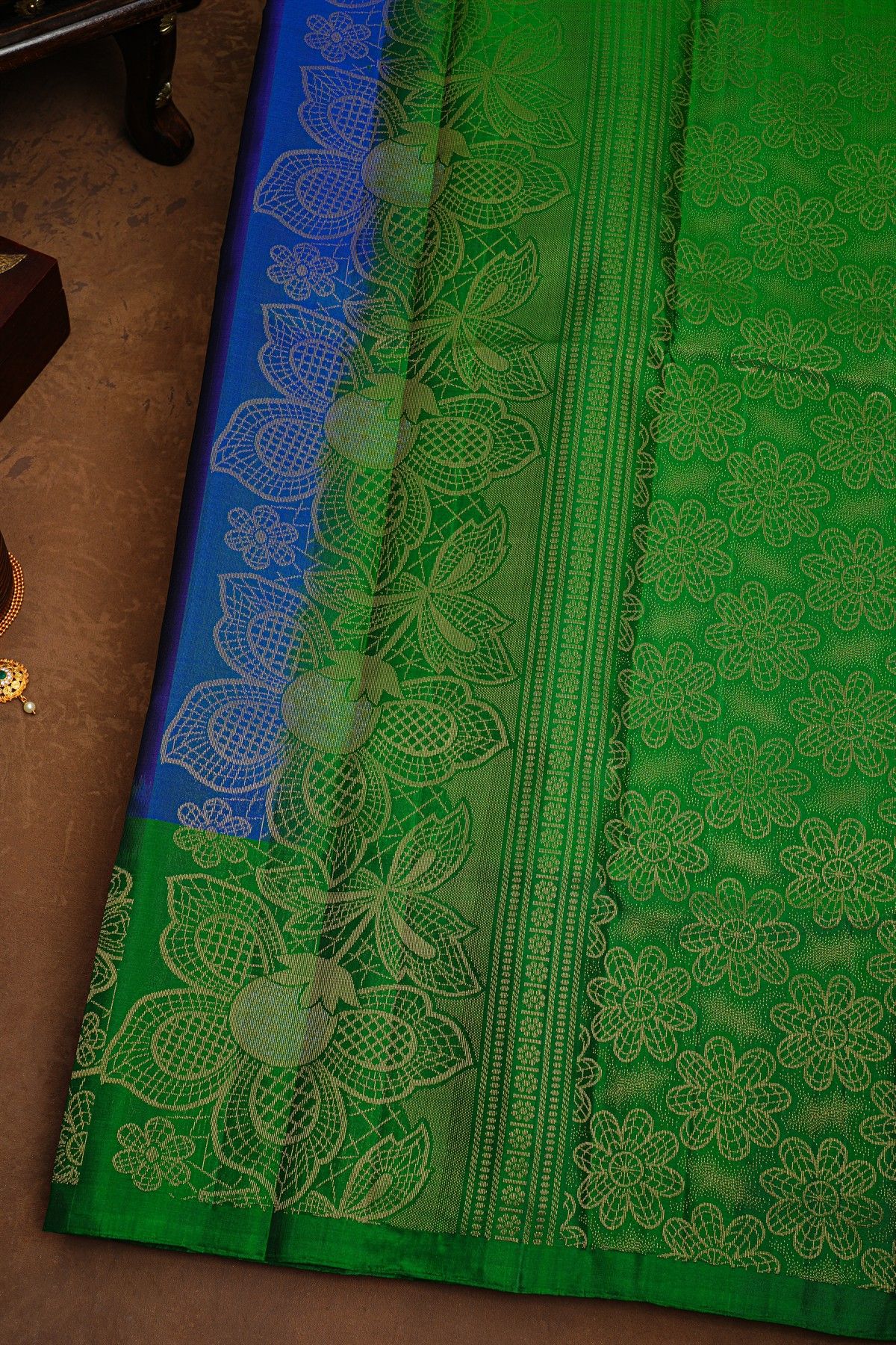 Coimbatore Soft Silk Dual Colour Saree