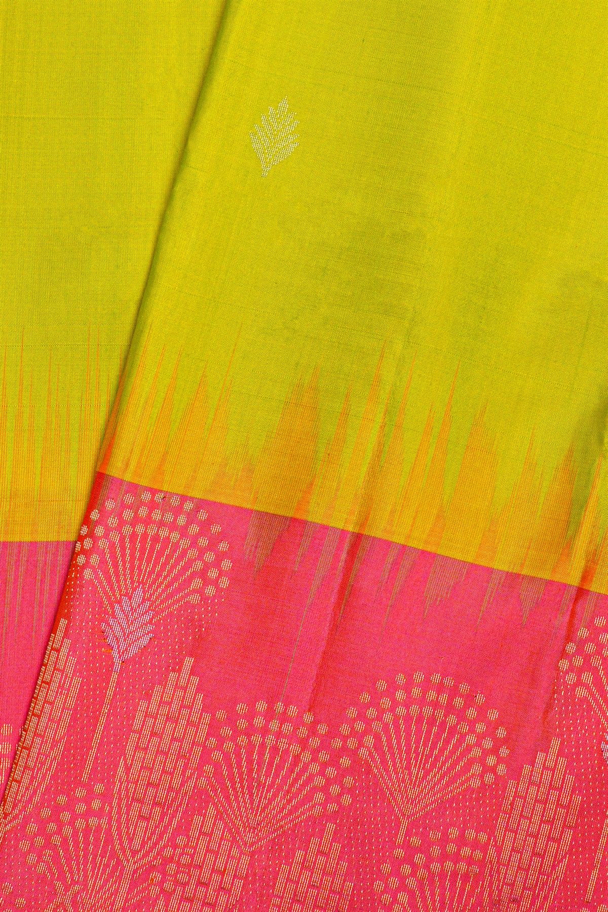 Coimbatore Soft Silk Light Green Saree
