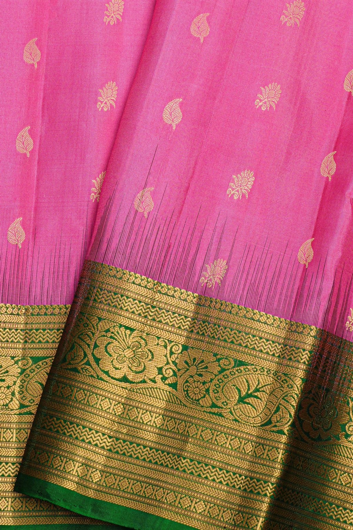 Coimbatore Soft Silk Pink Saree