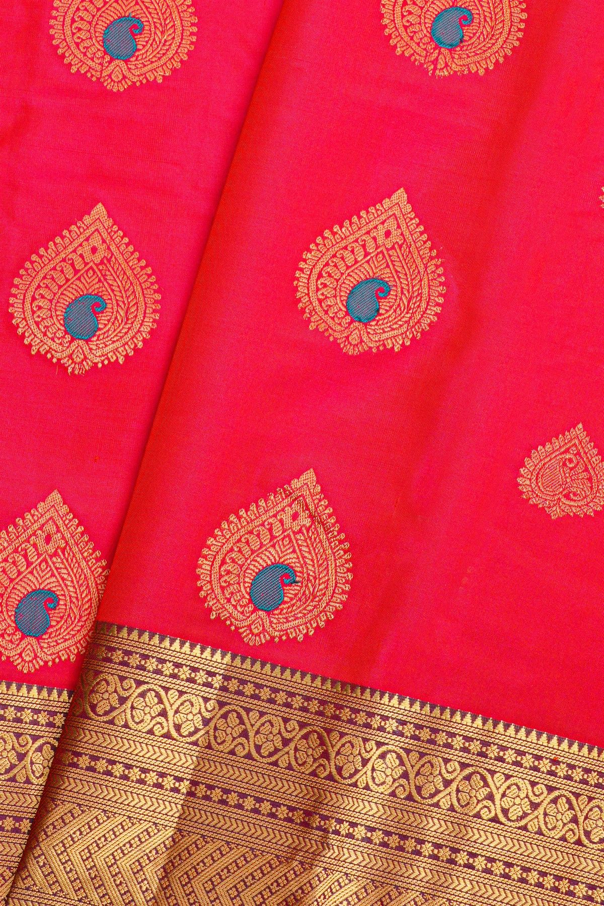 Coimbatore Soft Silk Dual Colour Saree