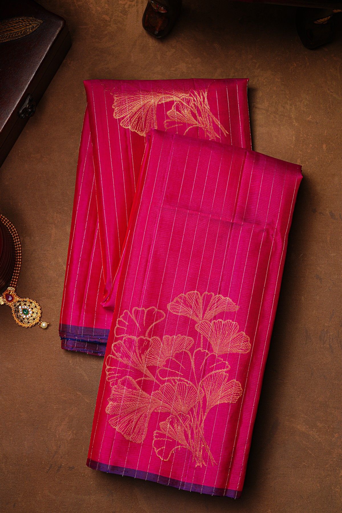 Coimbatore Soft Silk Pink Saree