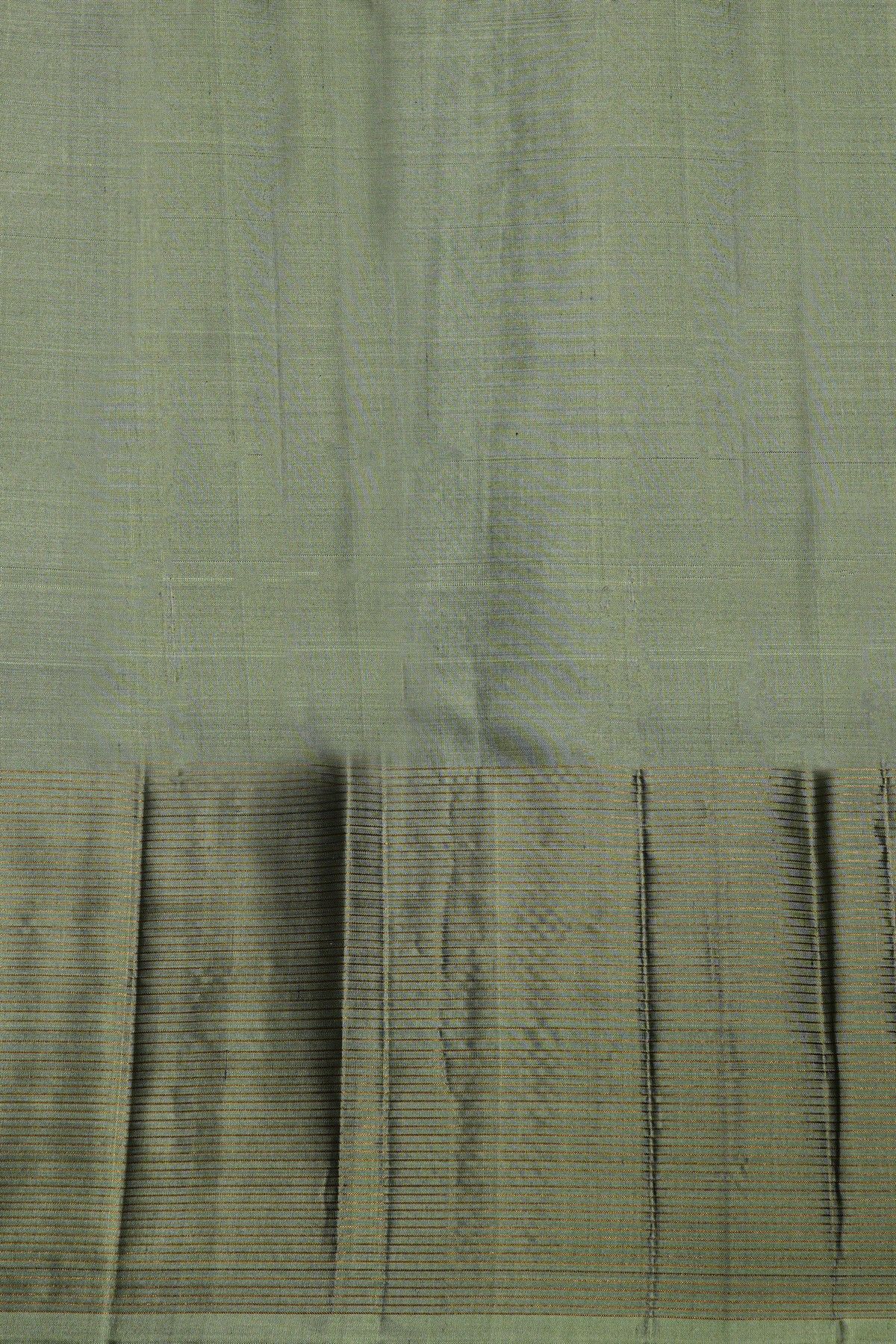 Coimbatore Soft Silk  Bottle Green Saree