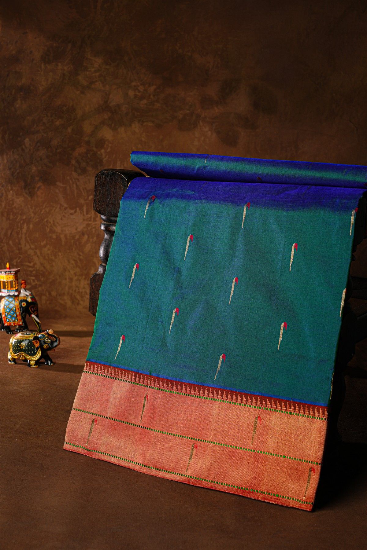 Paithani Silk Dual Colour Saree