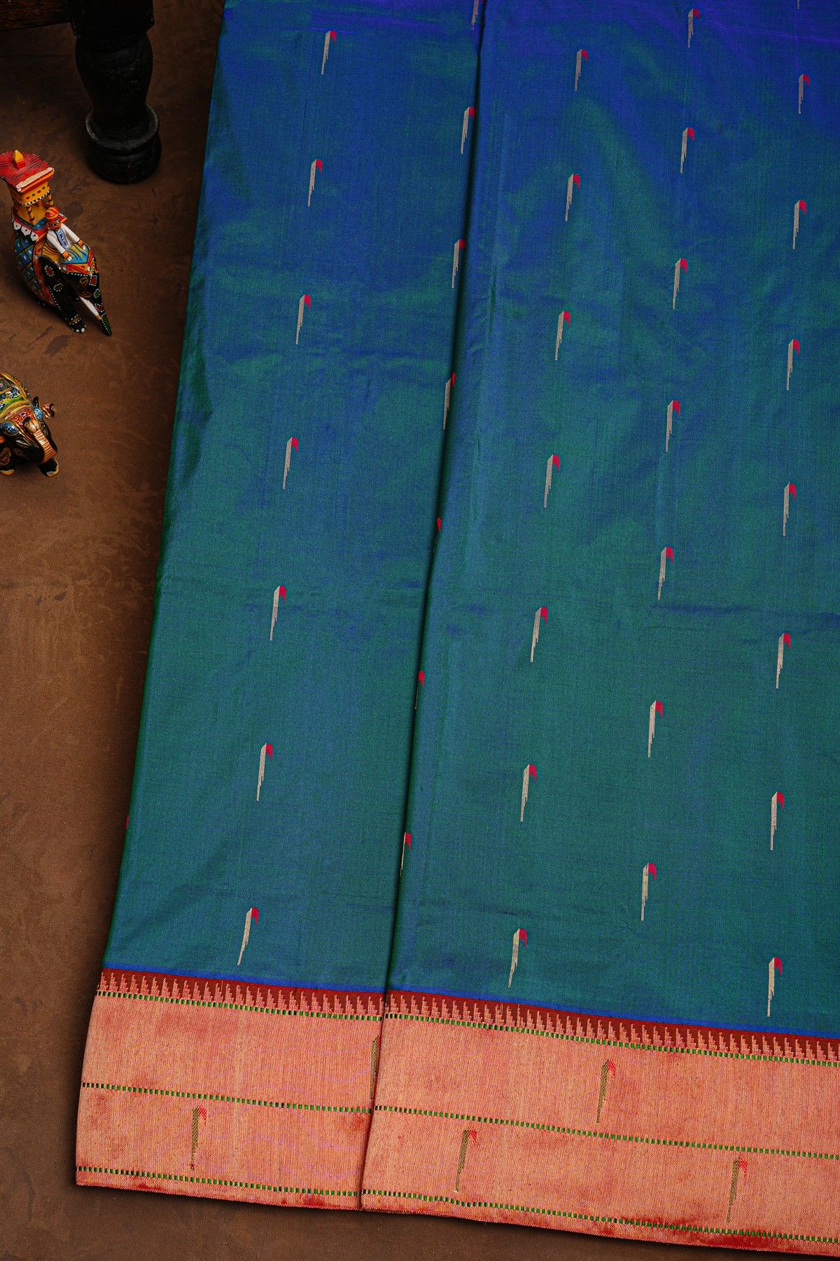 Paithani Silk Dual Colour Saree