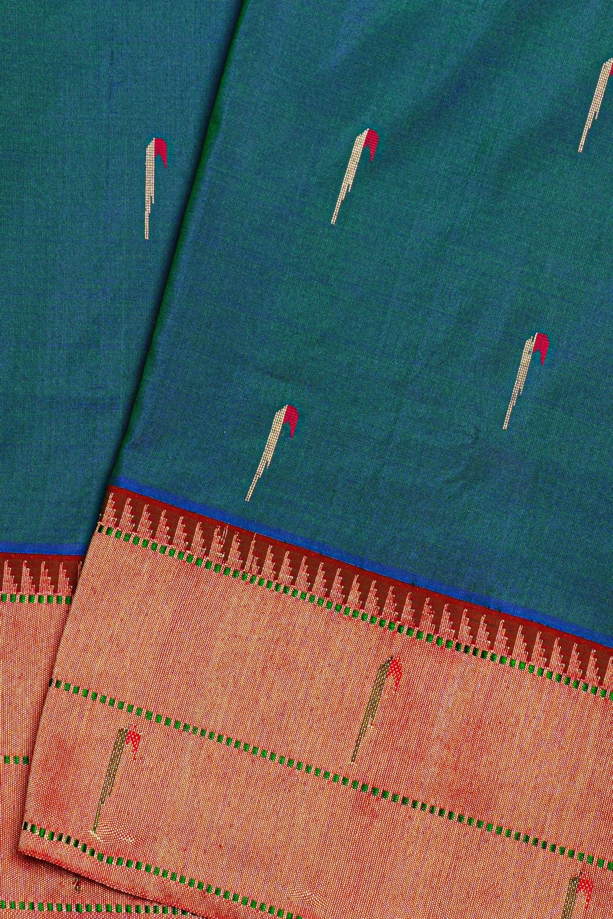 Paithani Silk Dual Colour Saree