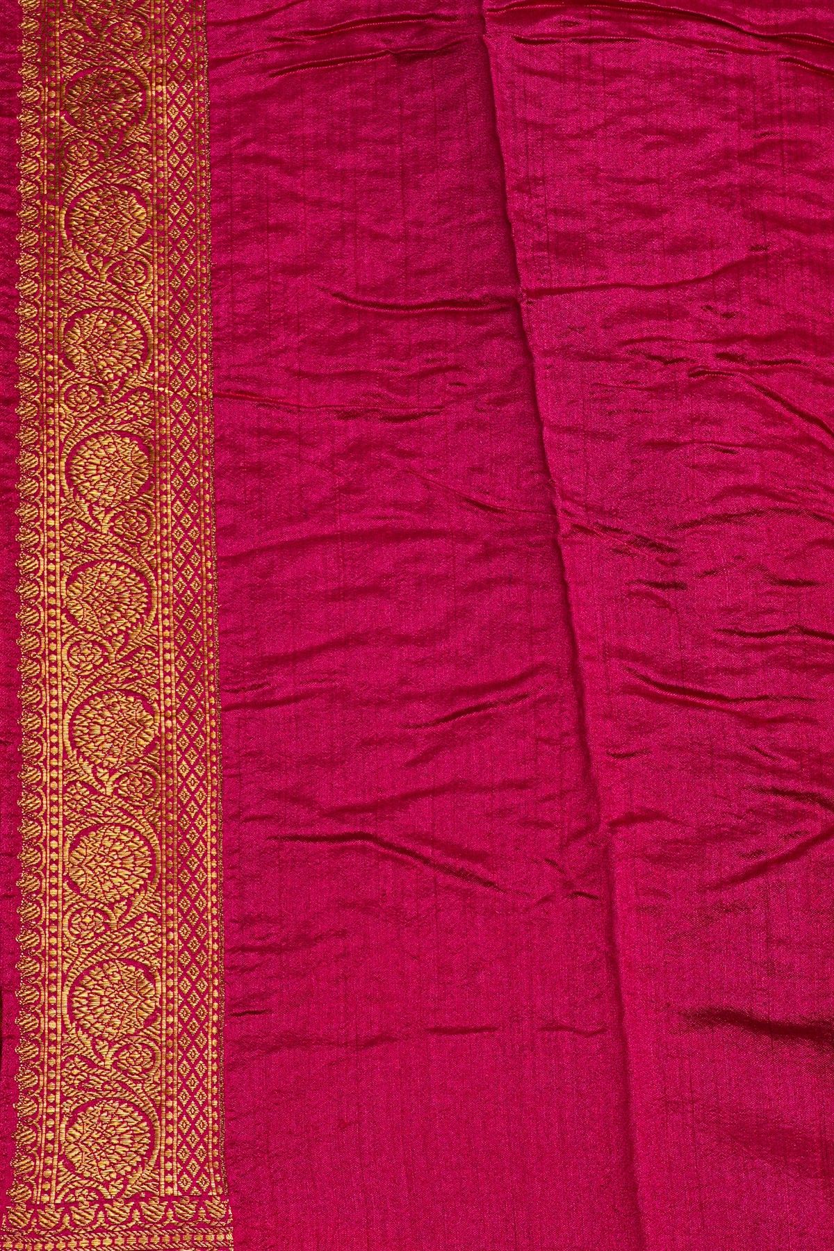Bandhani Silk Orange Saree