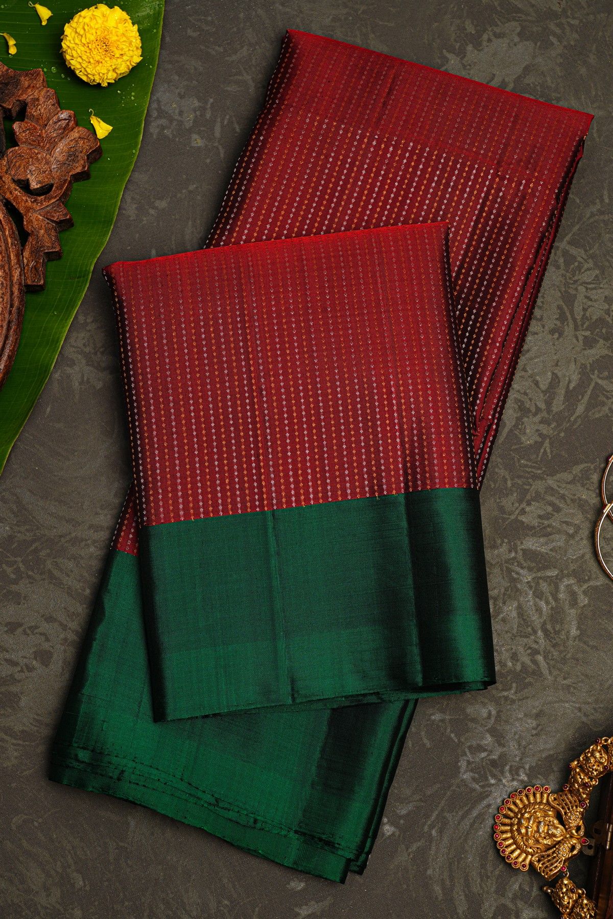 Coimbatore Soft Silk Maroon Saree