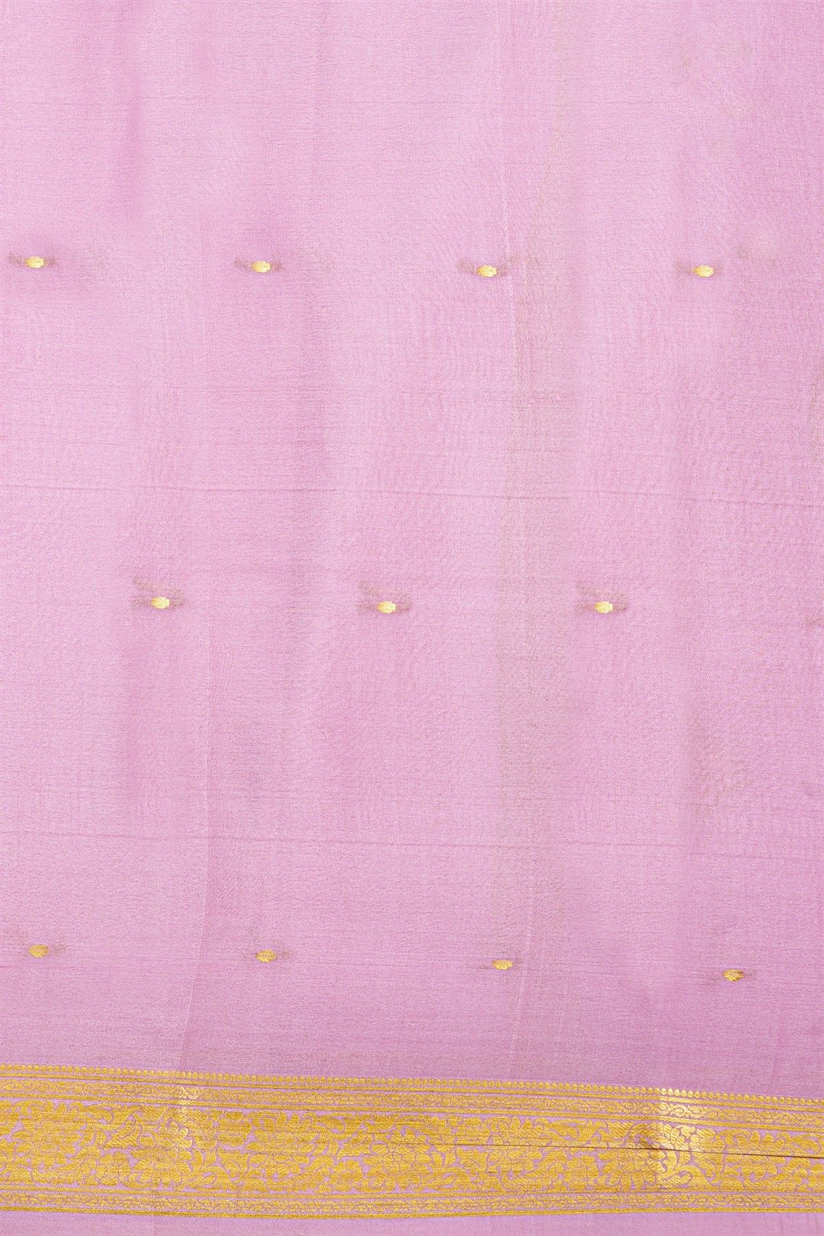 Mysore Crepe Maroon Saree