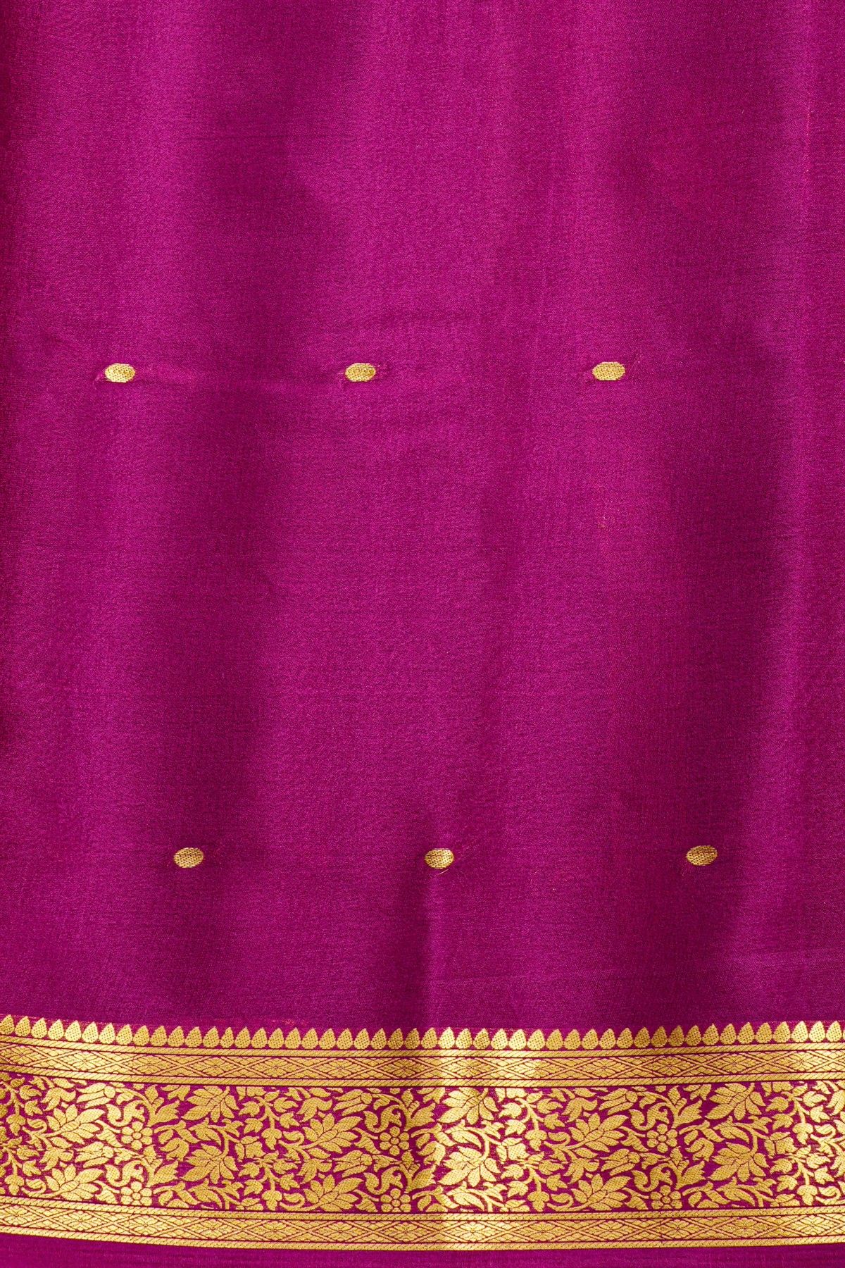 Mysore Crepe Bottle Green Saree