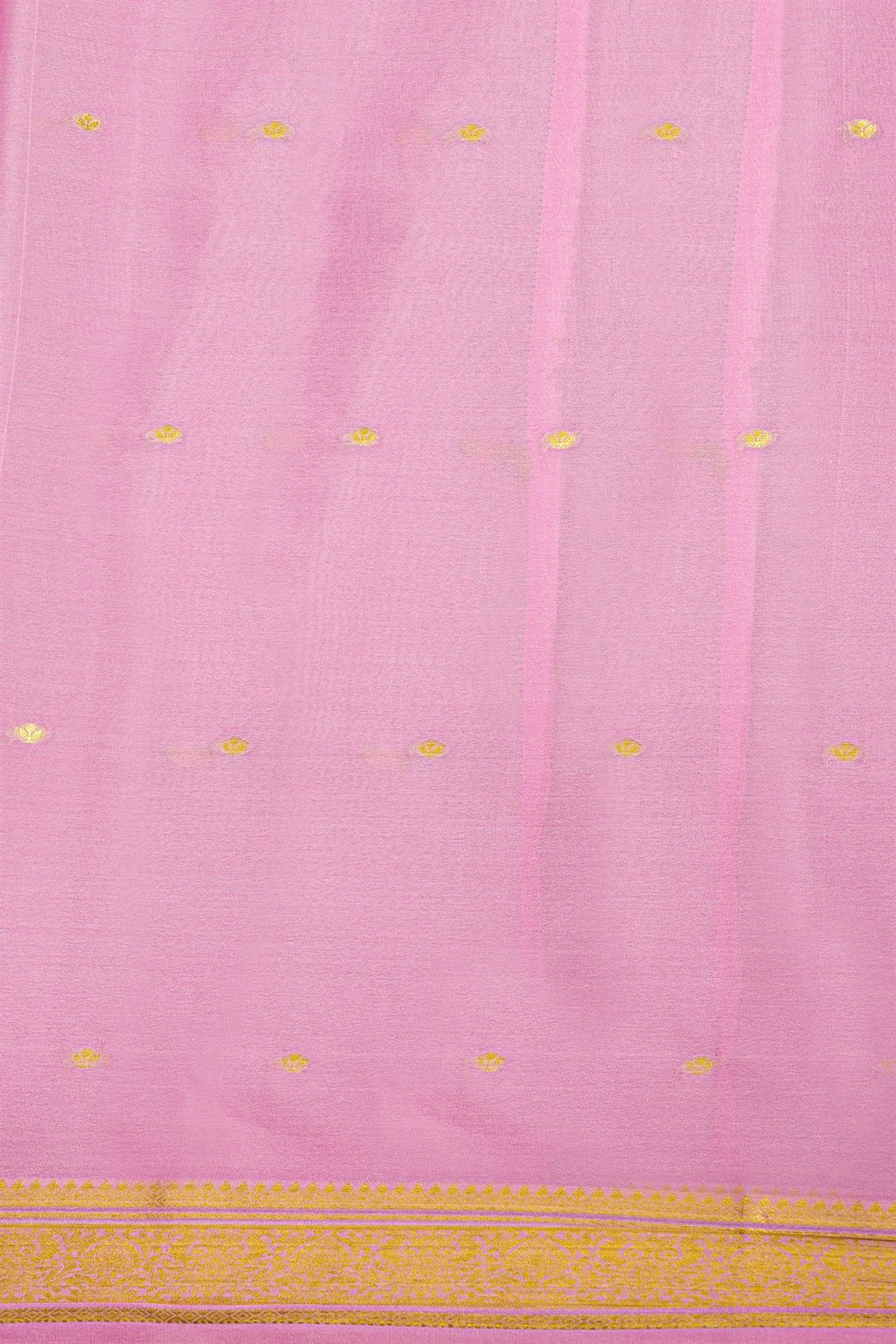 Mysore Crepe Teal Blue Saree