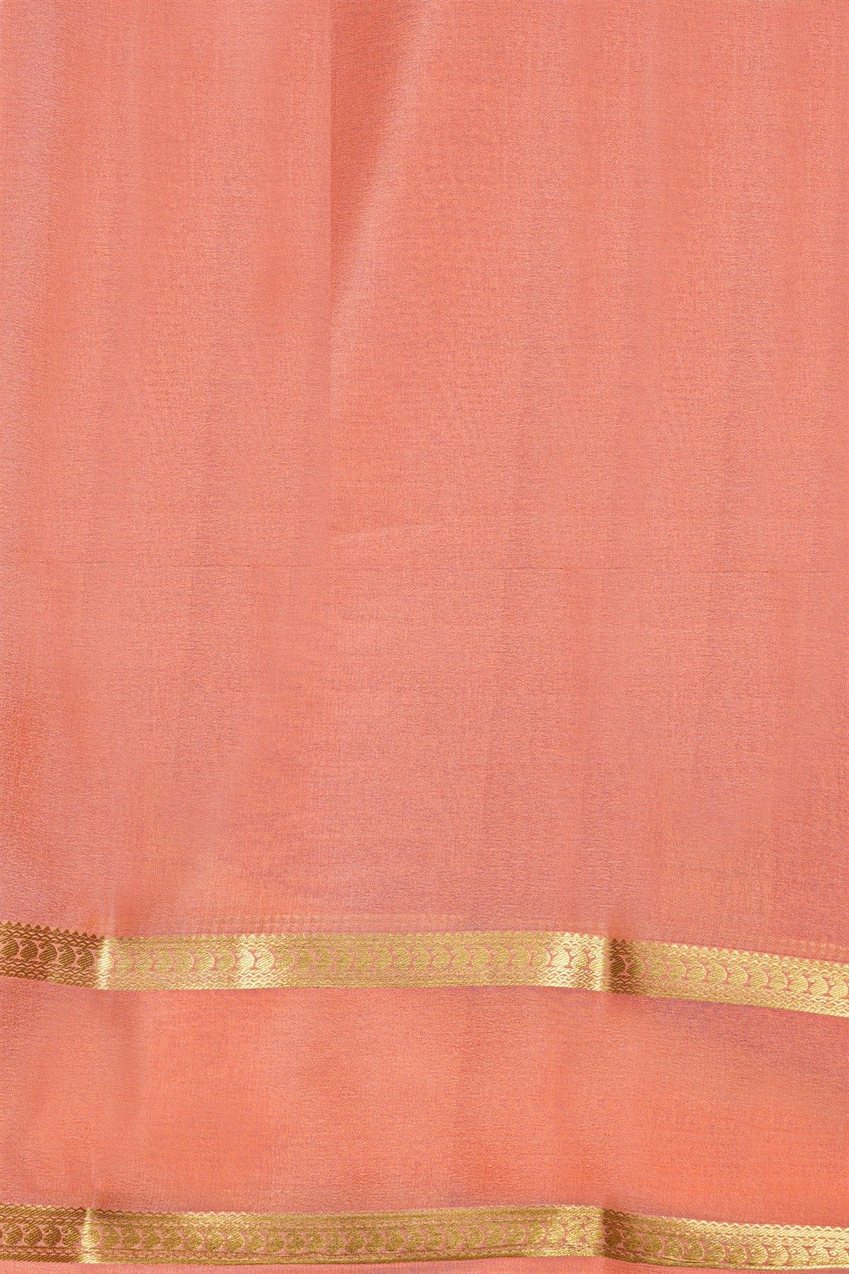 Mysore Crepe Maroon Saree