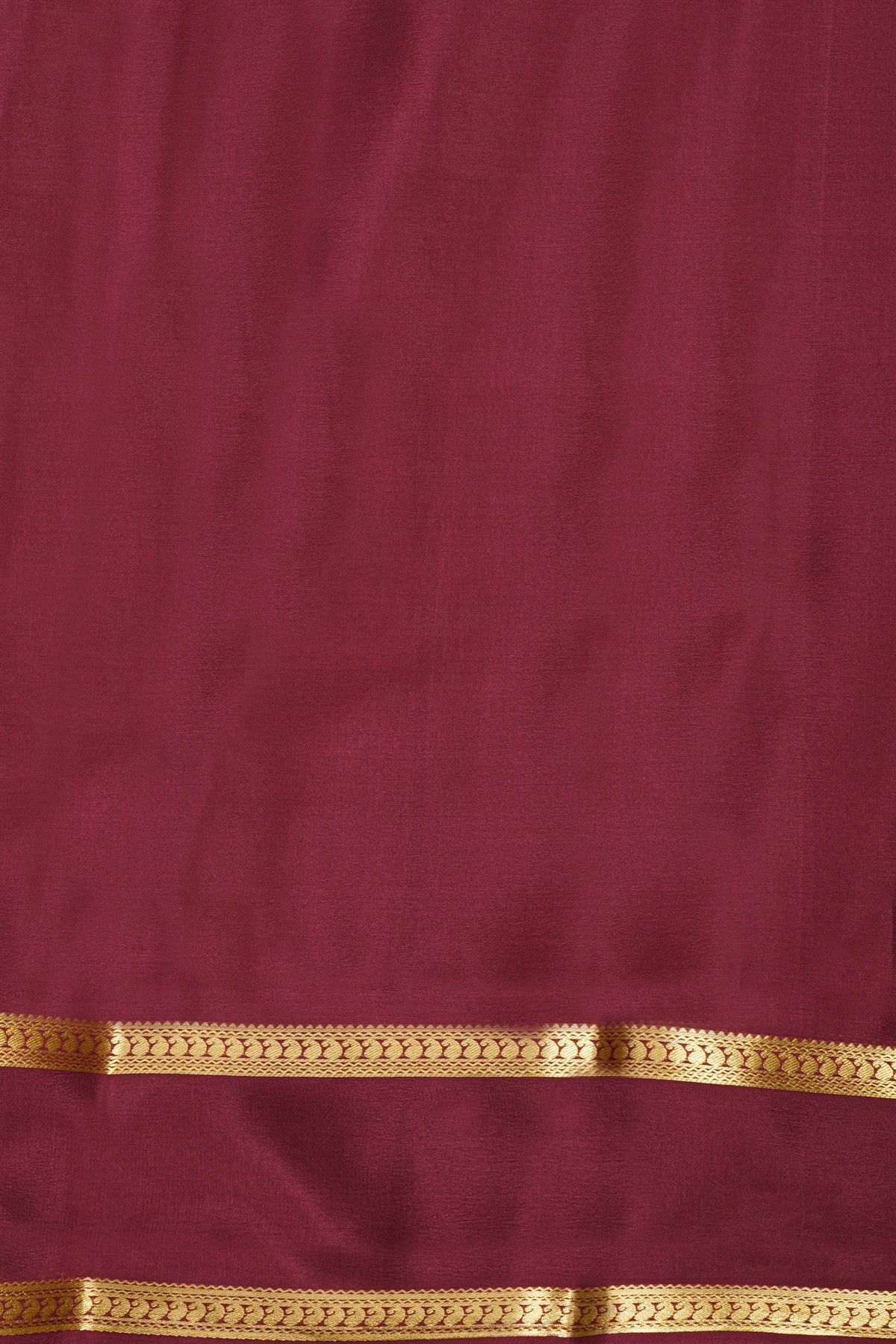 Mysore Crepe Cream Saree