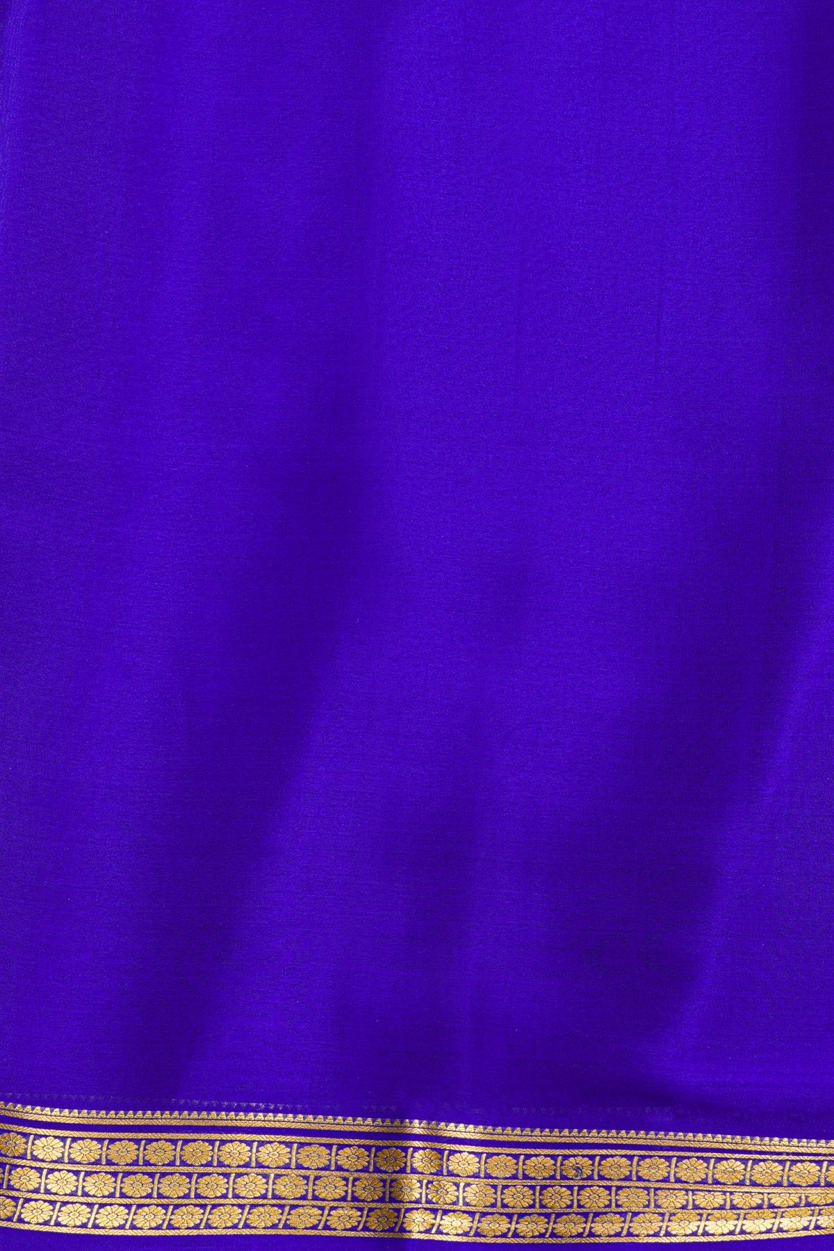 Mysore Crepe Mustard Saree