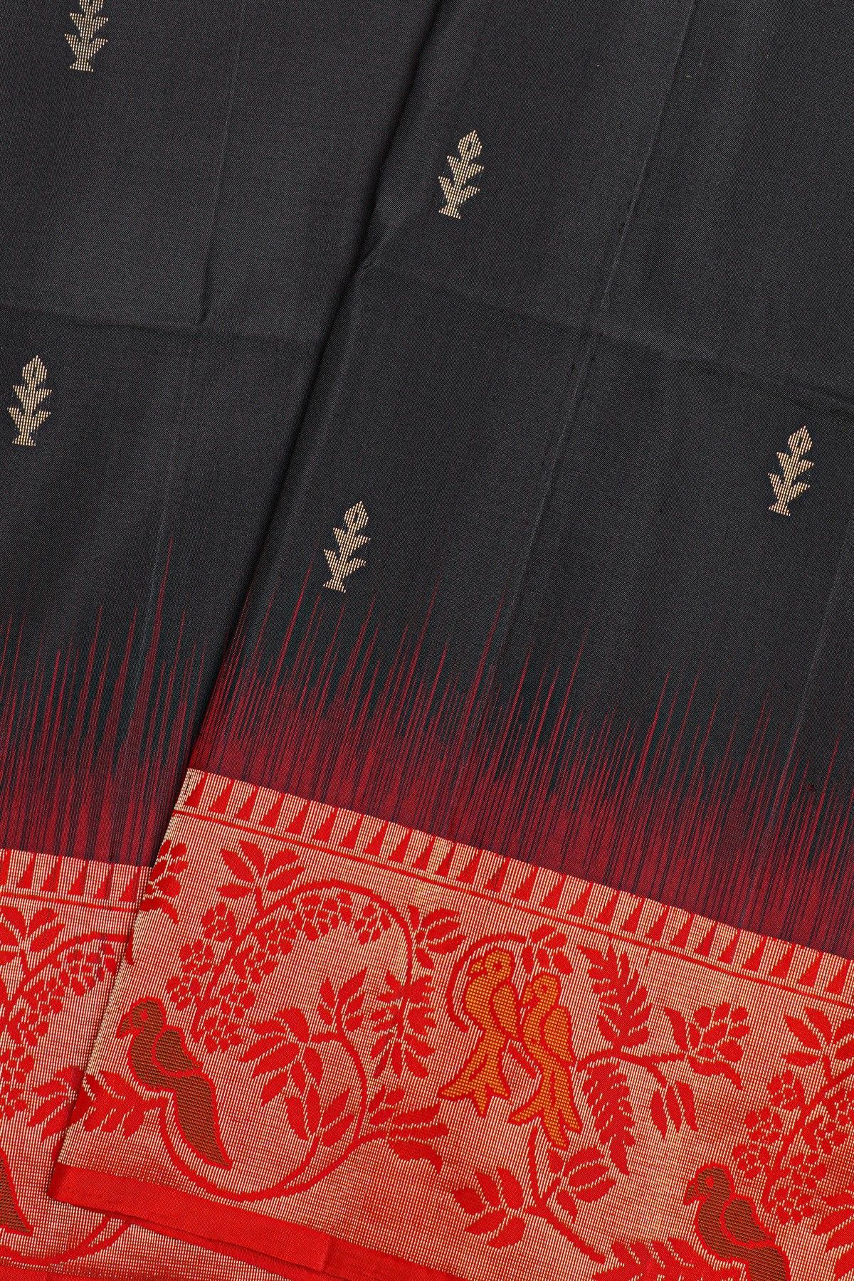 Coimbatore Soft Silk Black Saree