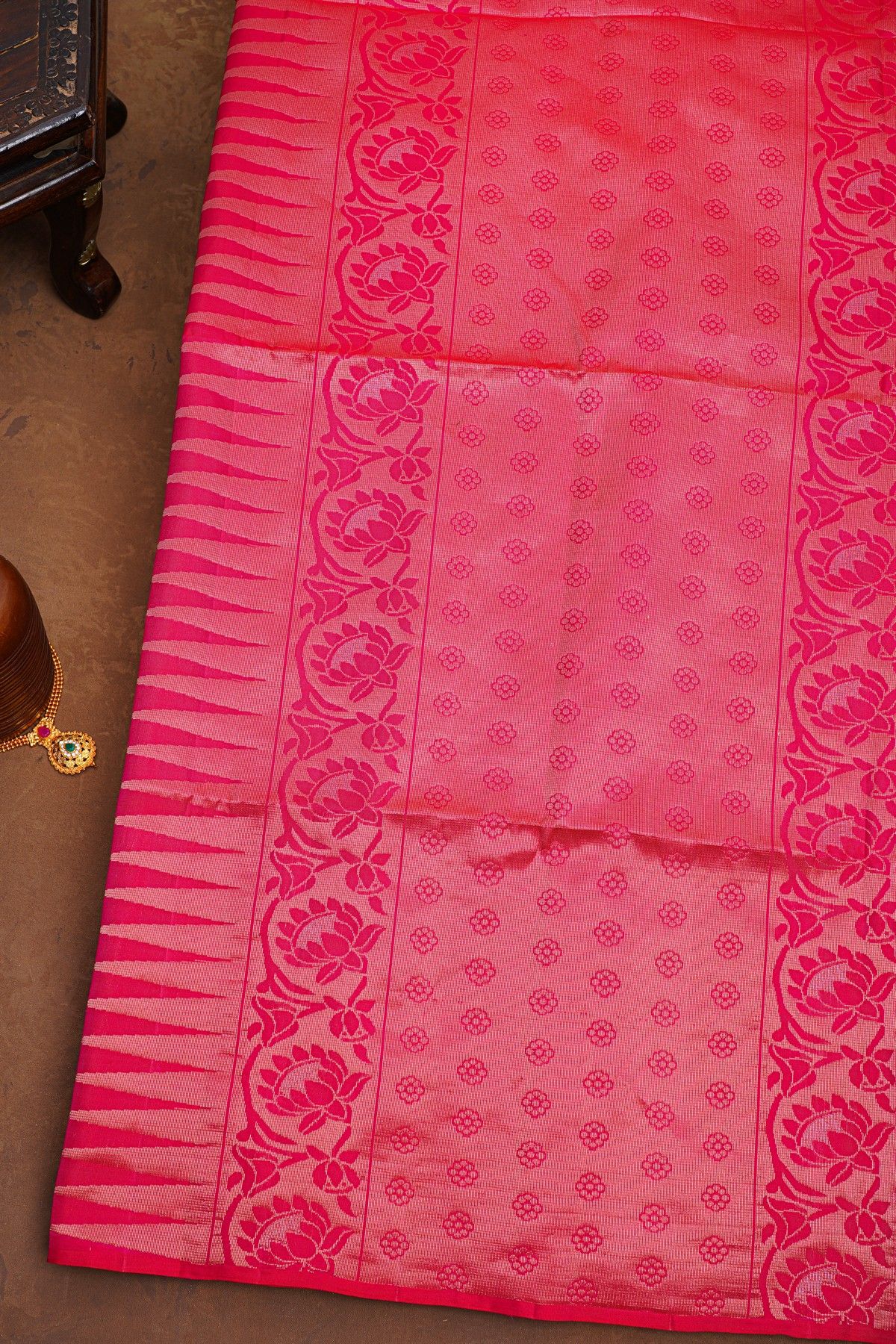 Coimbatore Soft Silk Dual Colour Saree