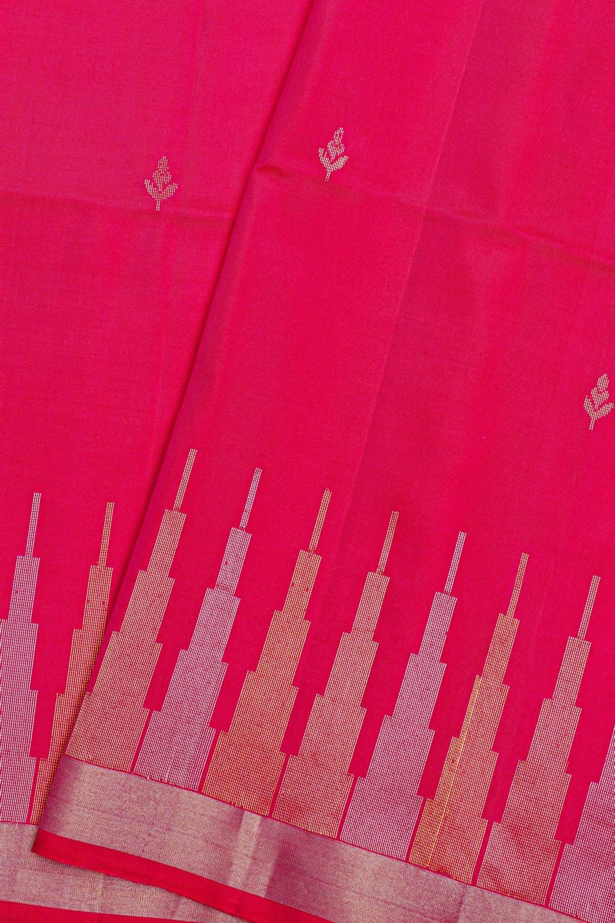 Coimbatore Soft Silk Pink Saree