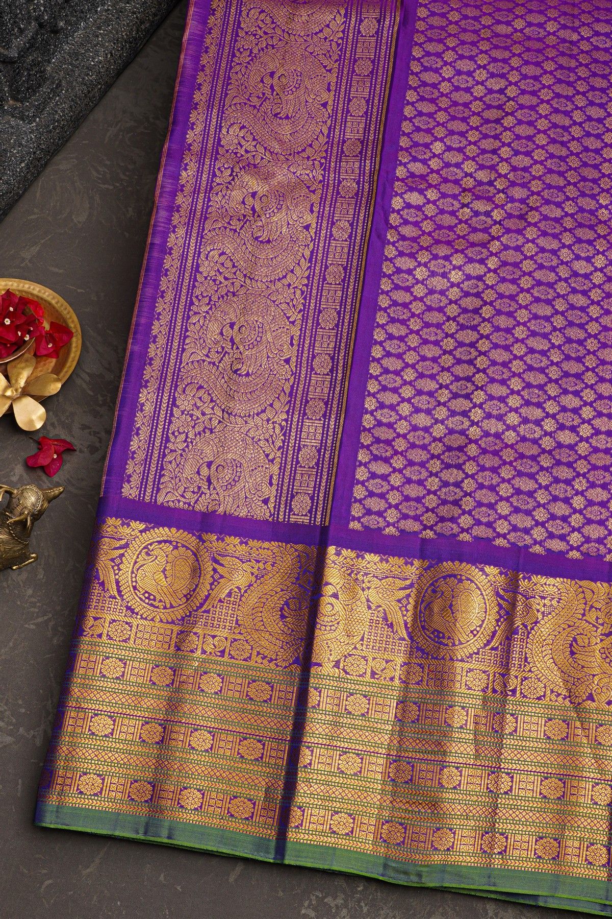 Gadwal Silk Pink Saree