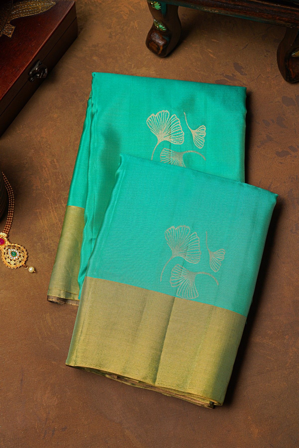 Coimbatore Soft Silk Sky Blue Saree