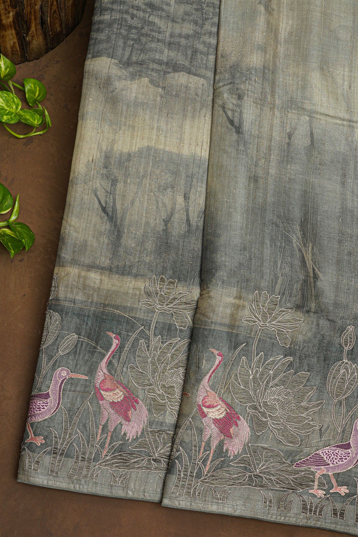 Fancy Organza Multi colour Saree