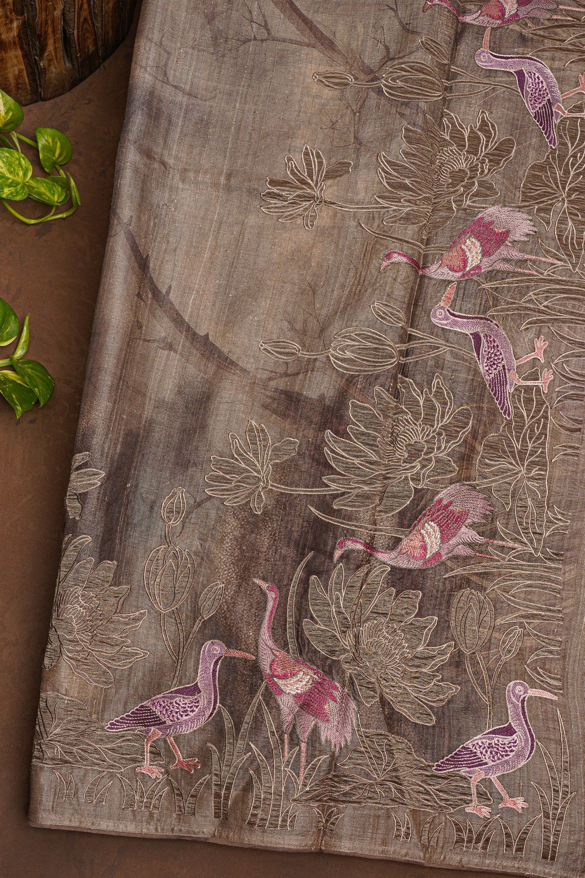 Fancy Organza Multi Colour Saree