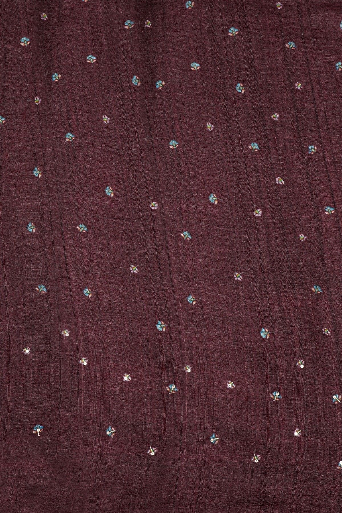 Fancy Tussar Brown Saree