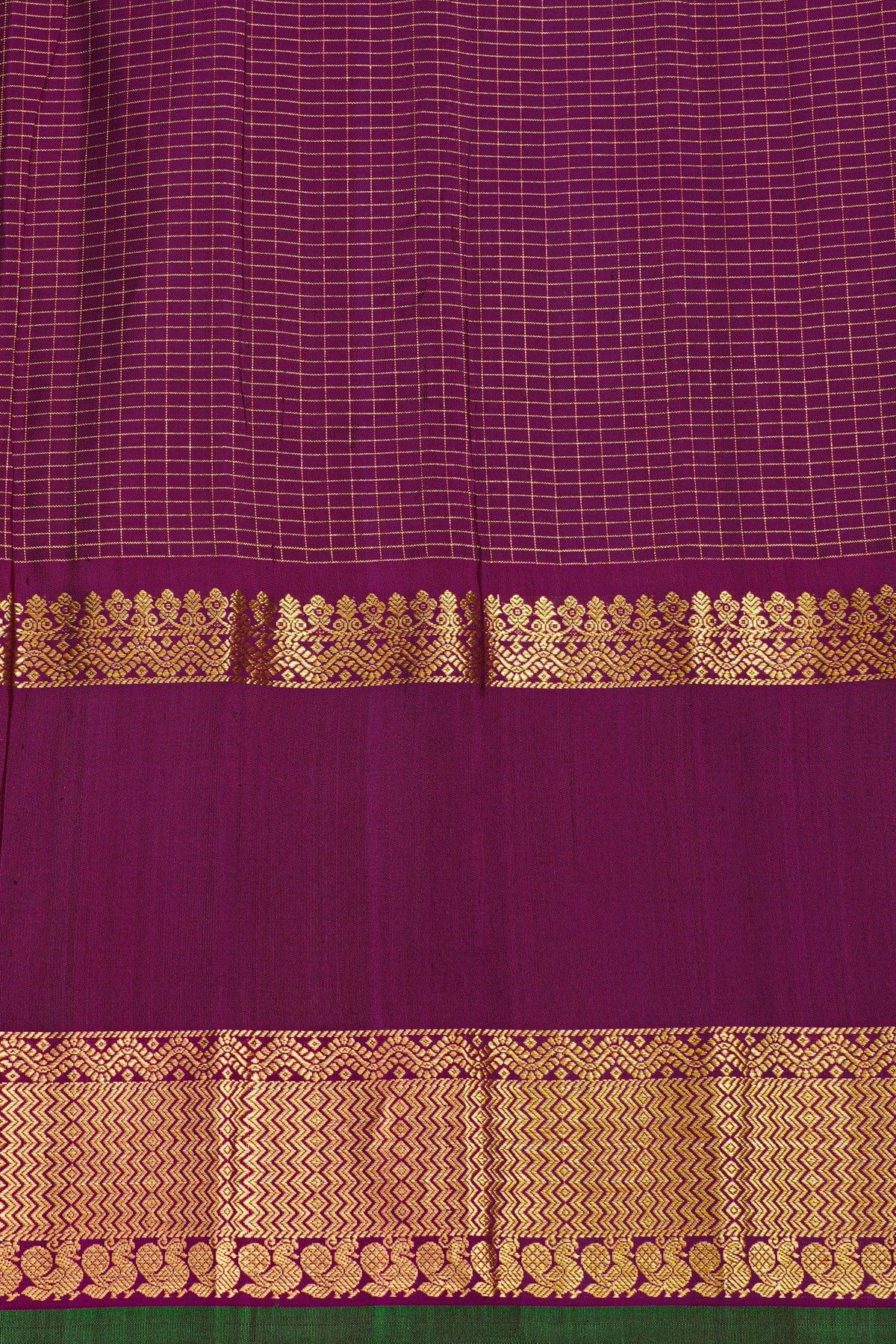 Gadwal Silk Black Saree