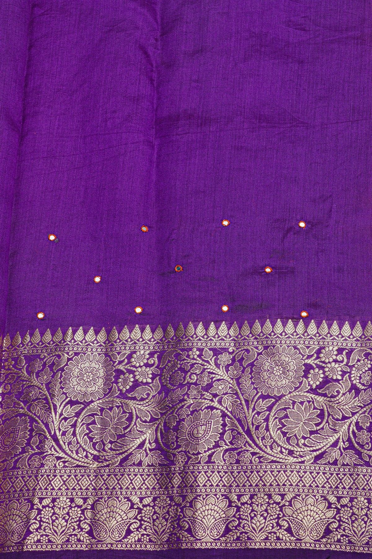 Fancy Organza Red Saree