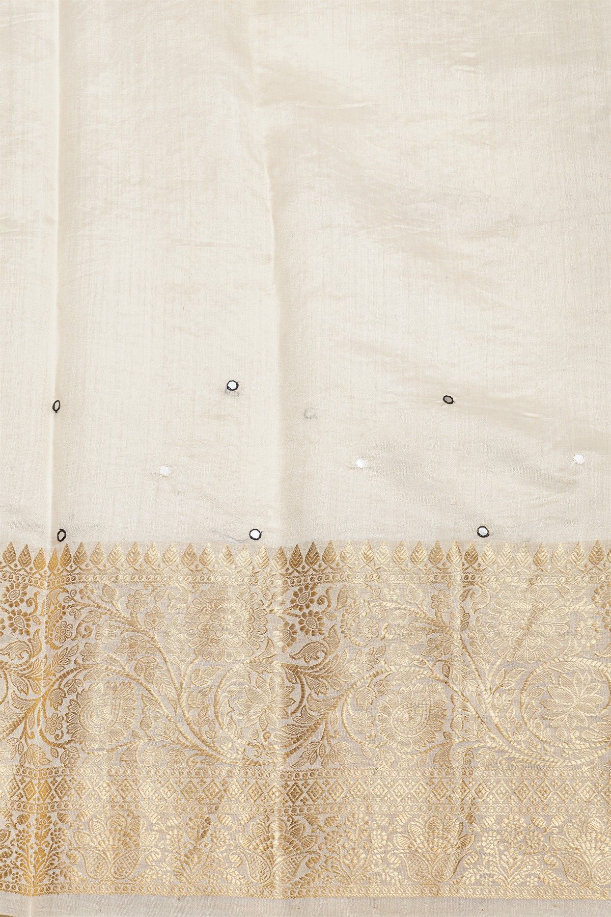 Fancy Organza Black Saree