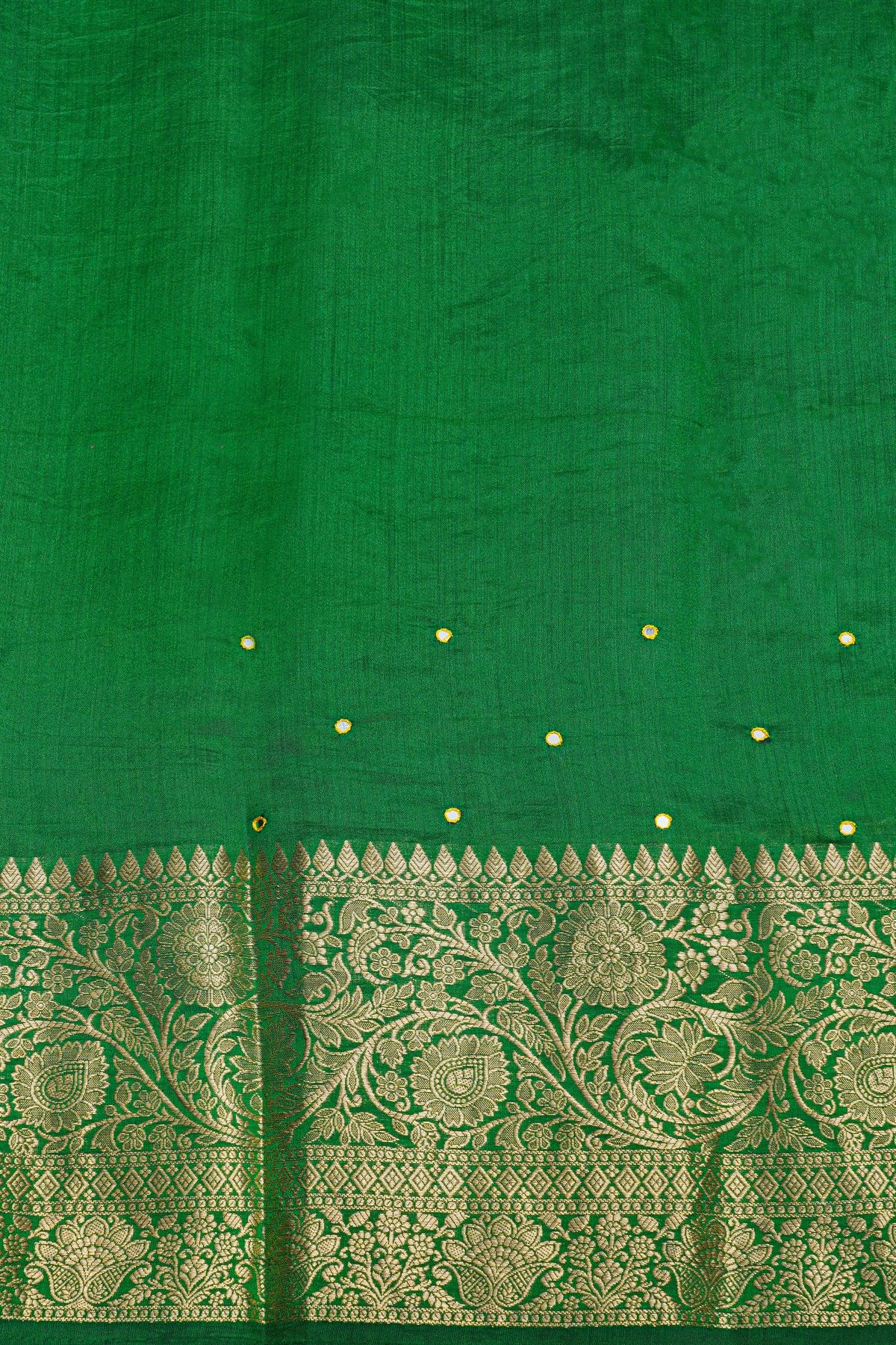 Fancy Organza Mustard Saree