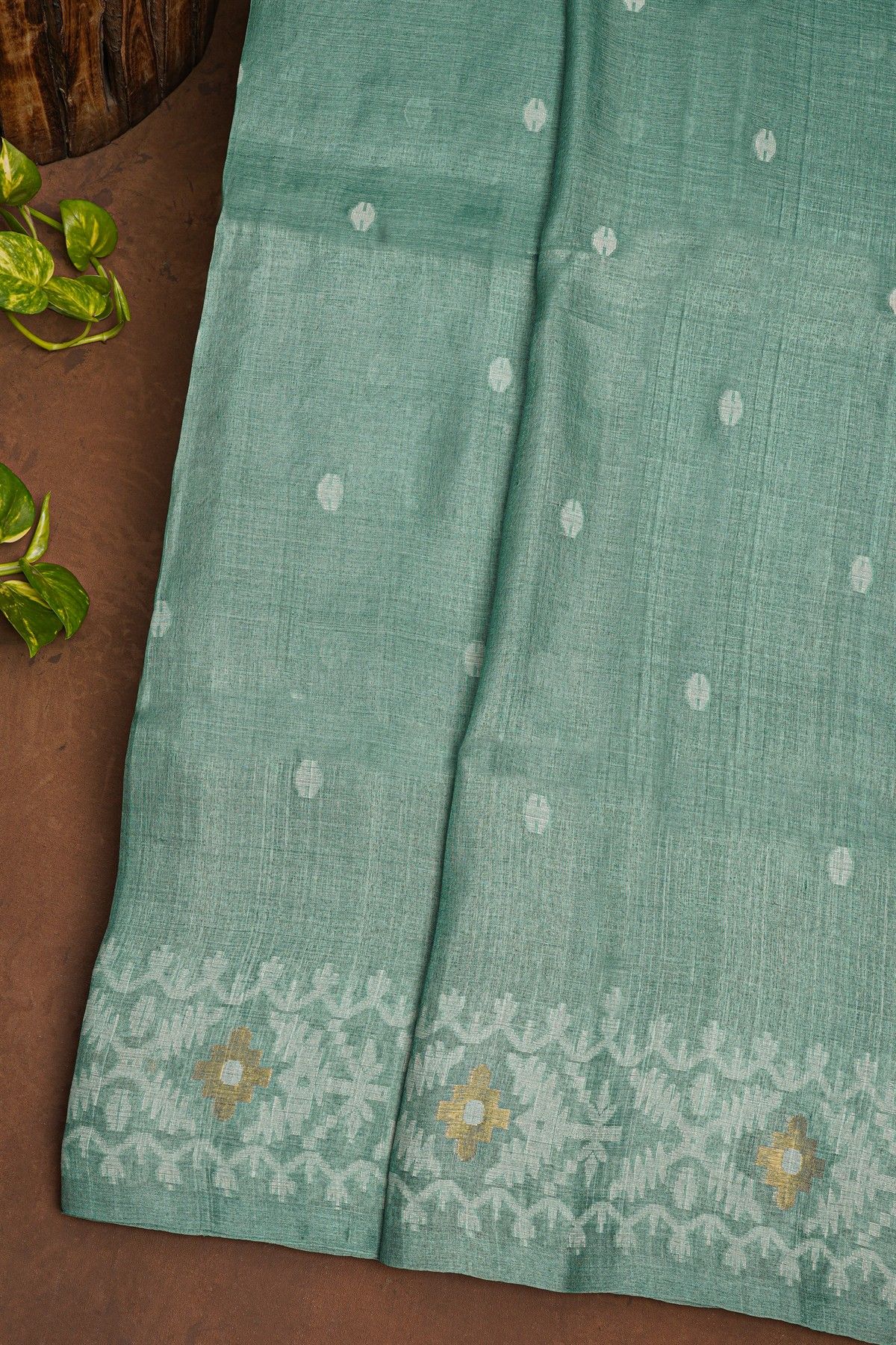 Fancy Tussar Grey Saree