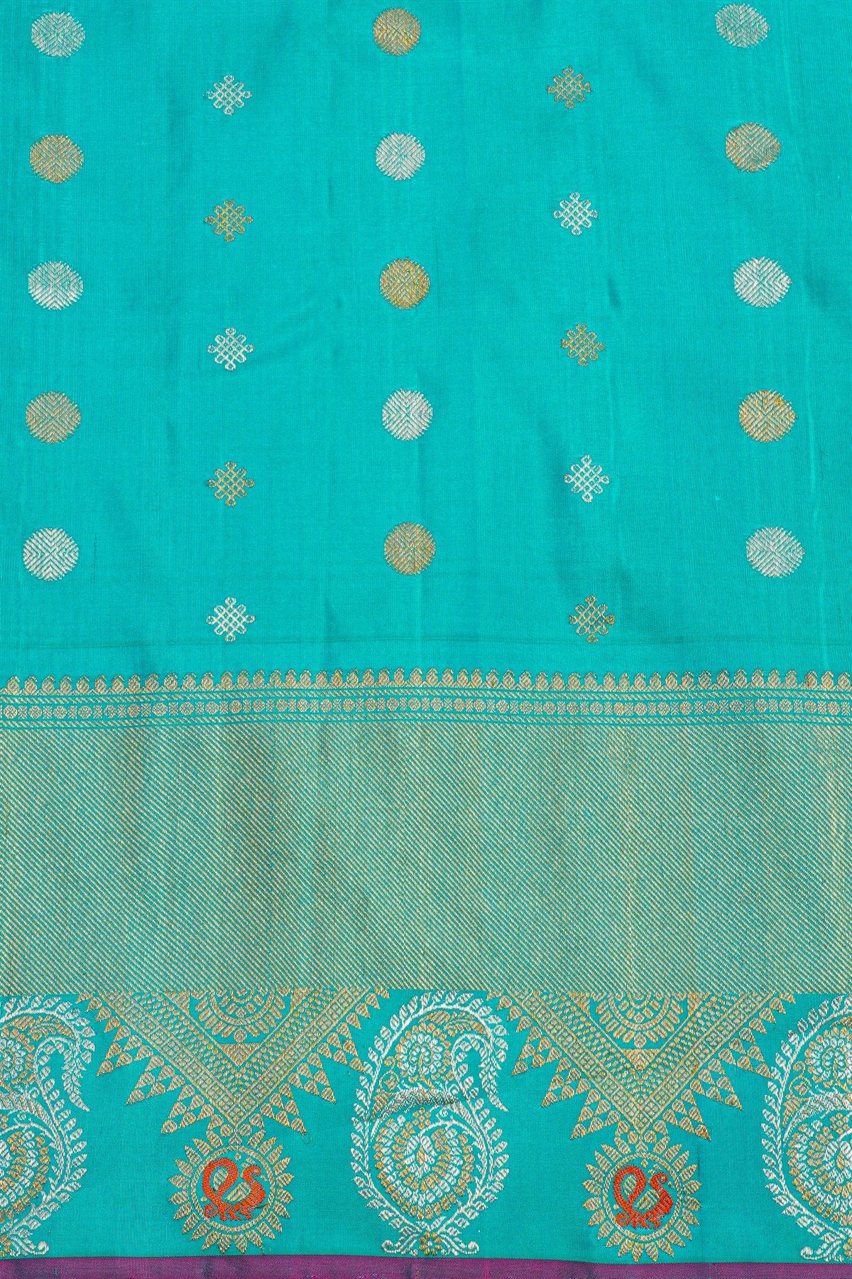 Gadwal Silk Orange Saree