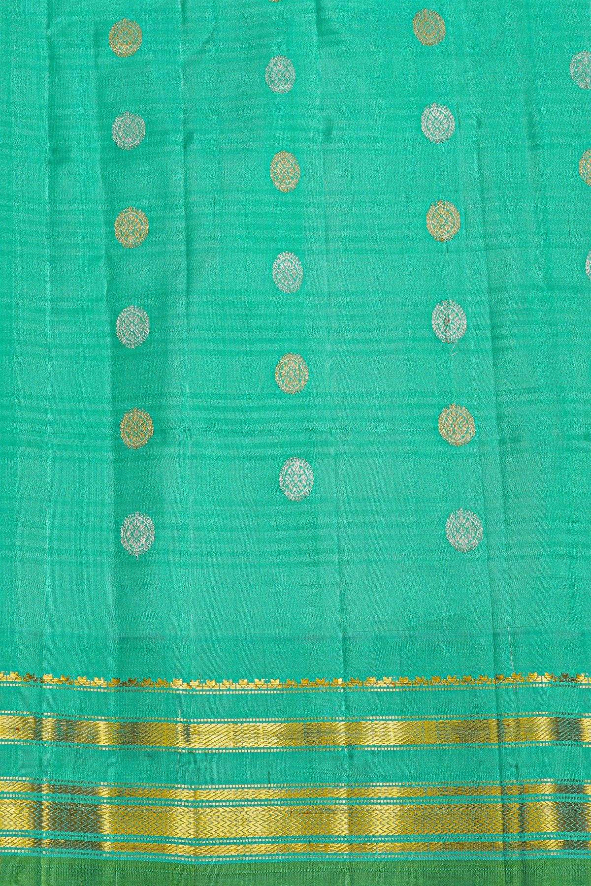 Gadwal Silk Multi Colour Saree