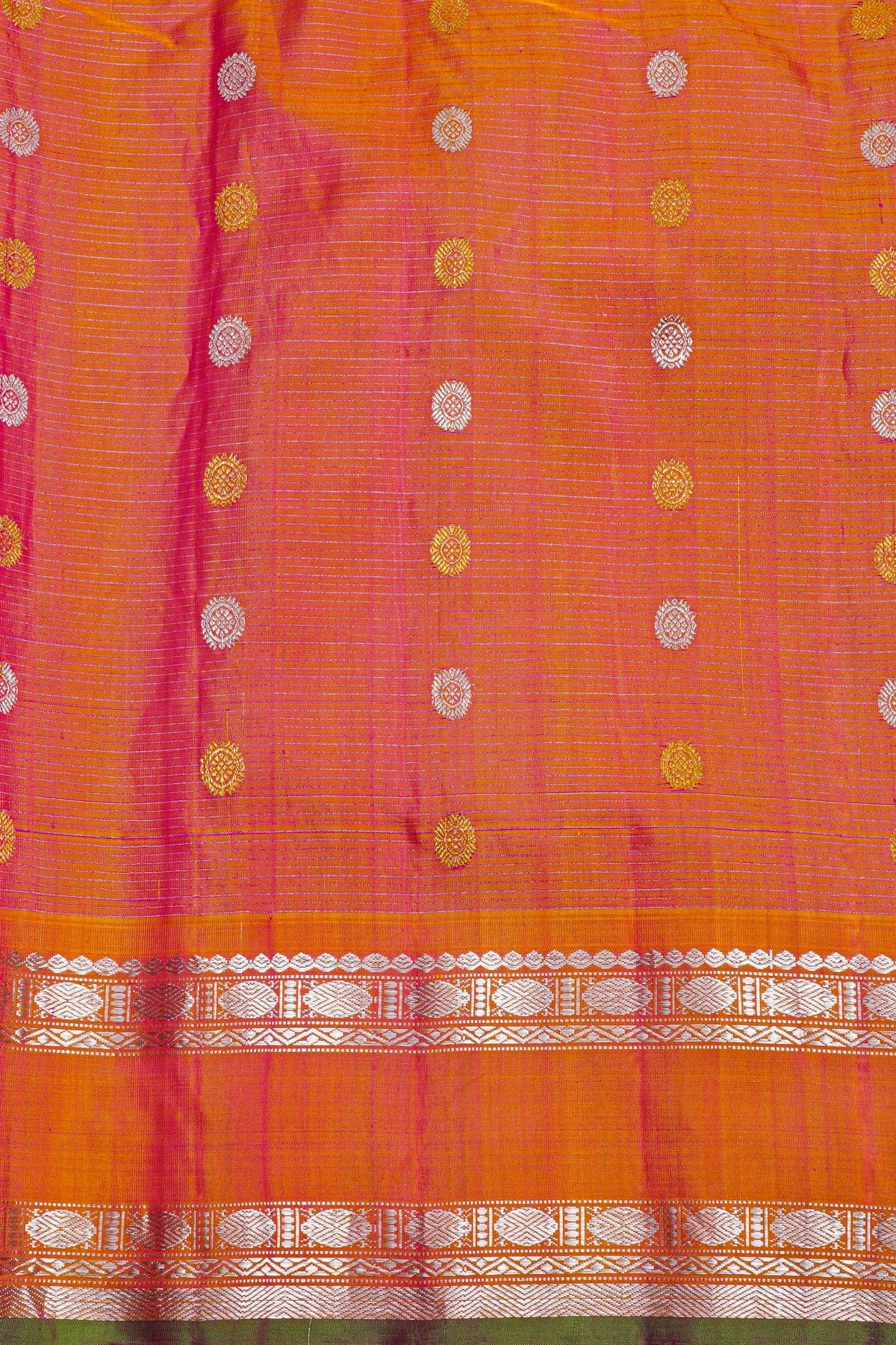 Gadwal Silk Purple Saree