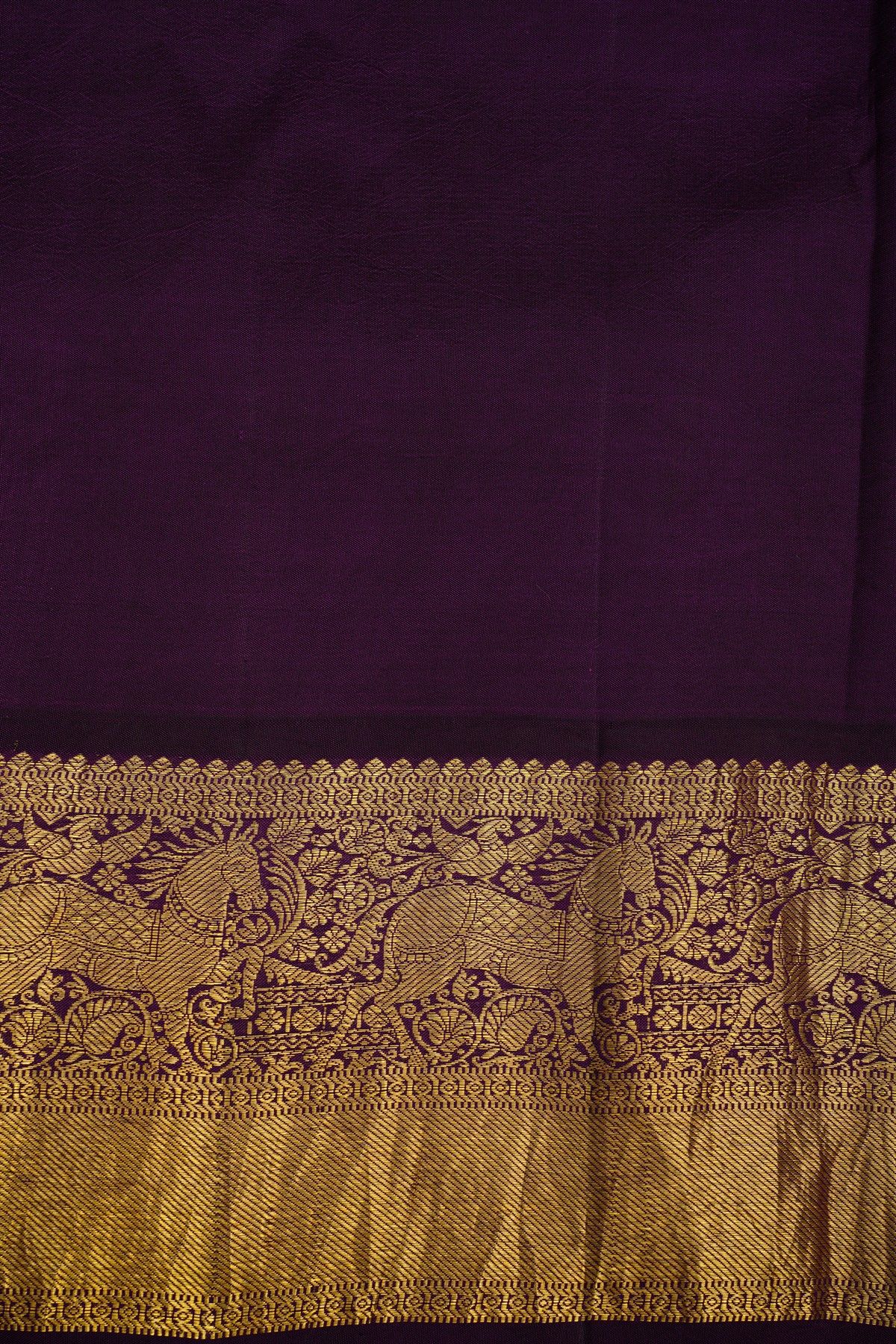 Kalamkari Silk Baby Pink Saree