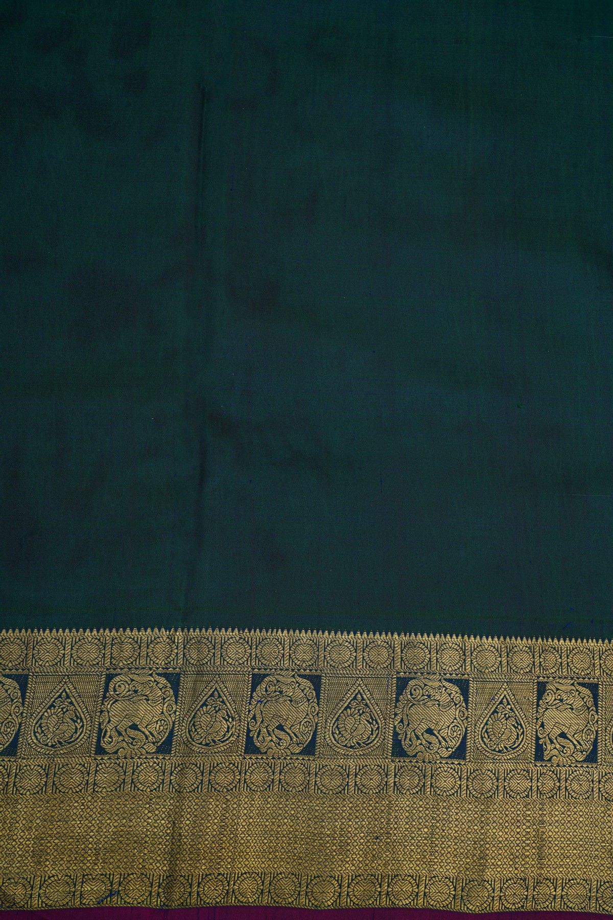 Kalamkari Silk Yellow Saree