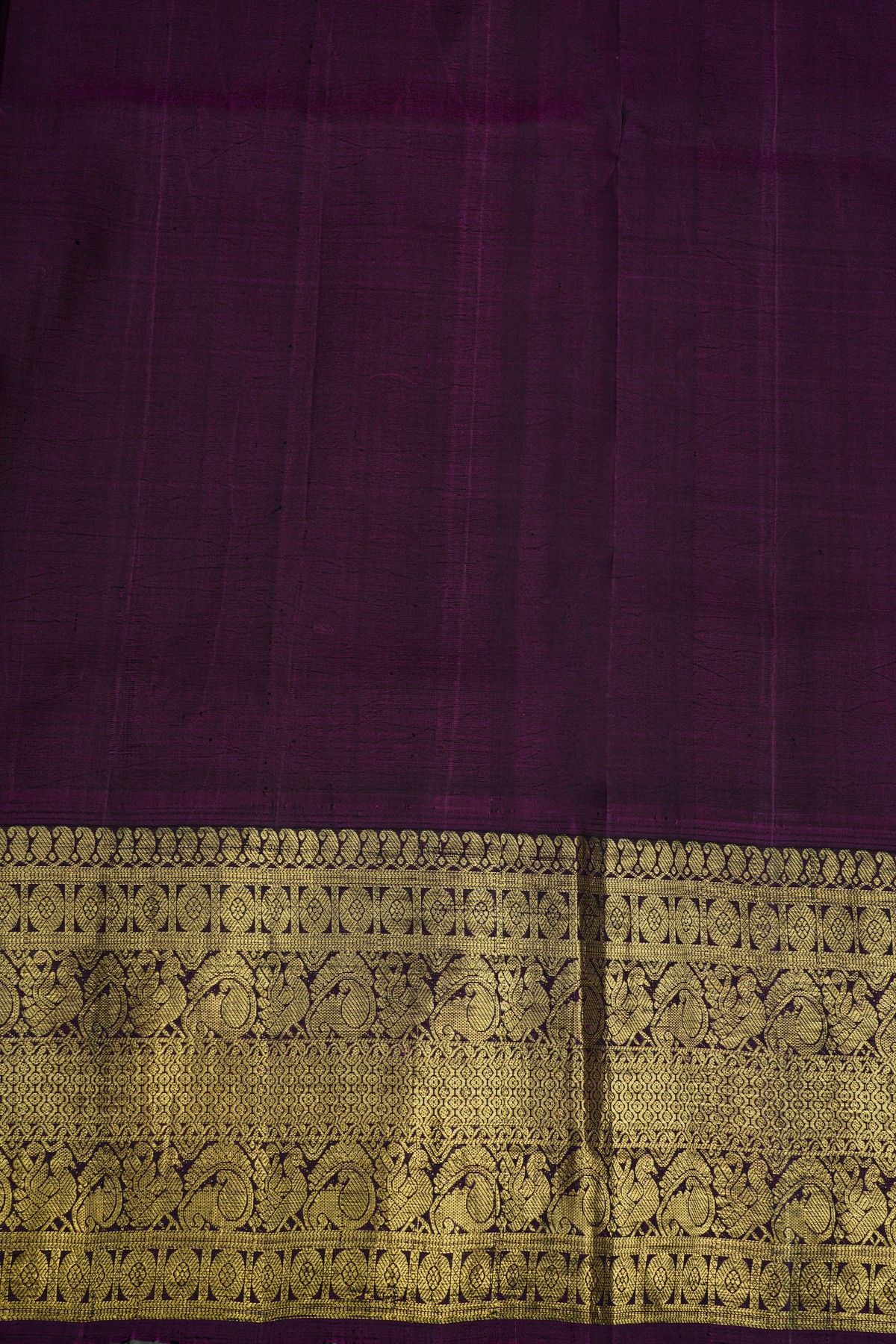 Kalamkari Silk Blue Saree