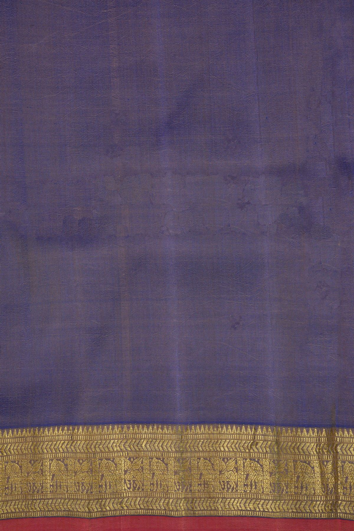 Kalamkari Silk Mustard Saree