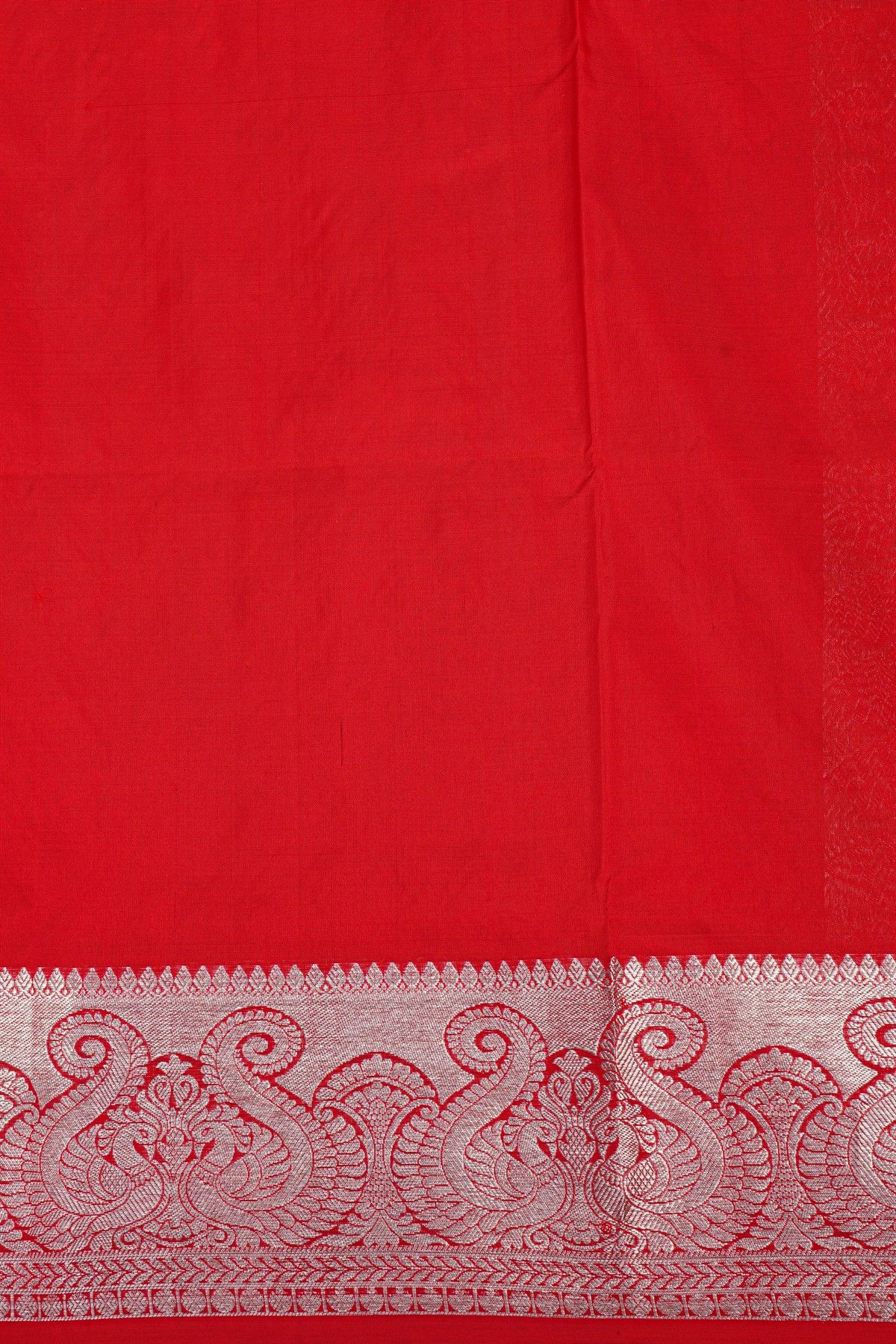 Venkatagiri Silk Red Saree