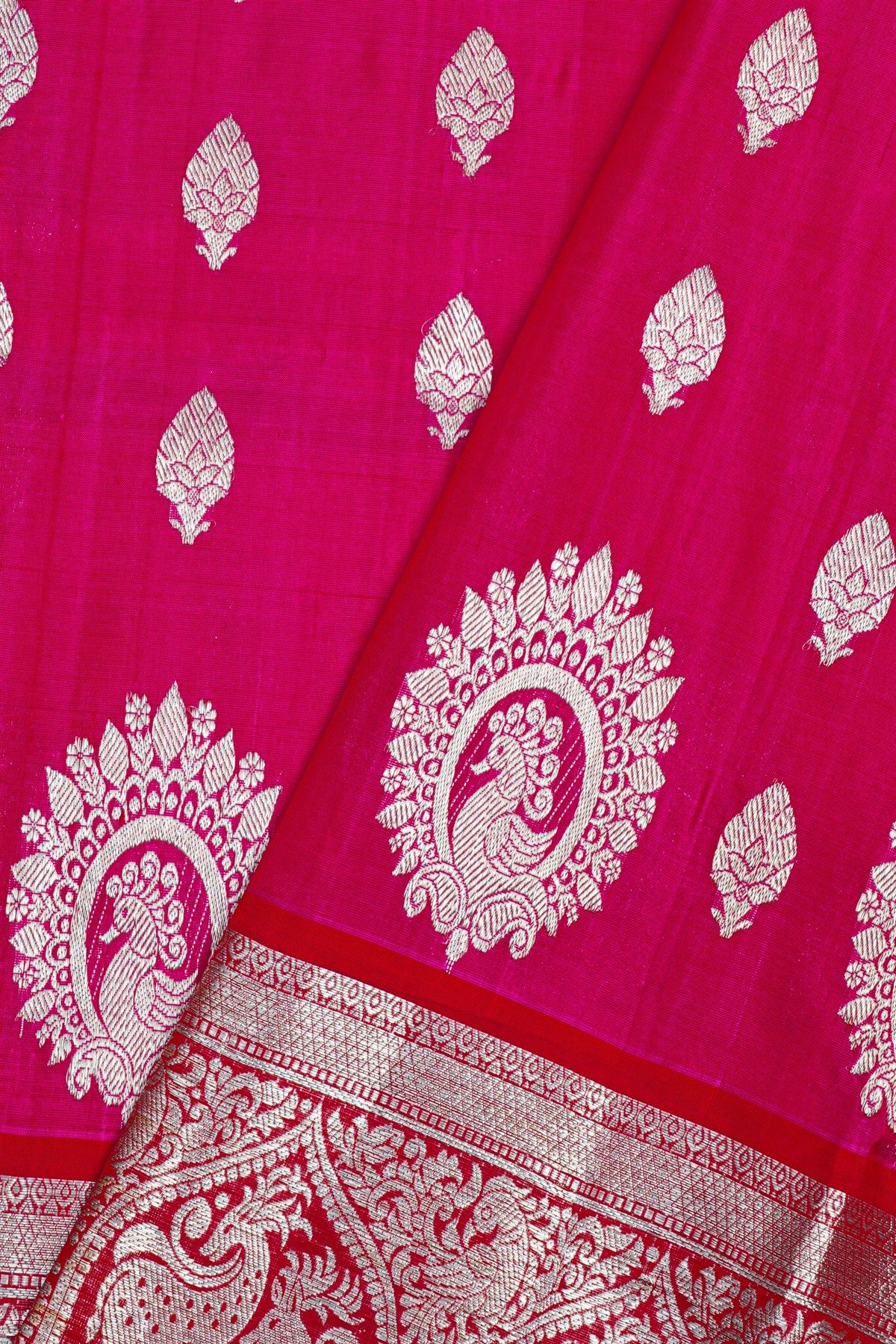 Venkatagiri Silk Dual Colour Saree