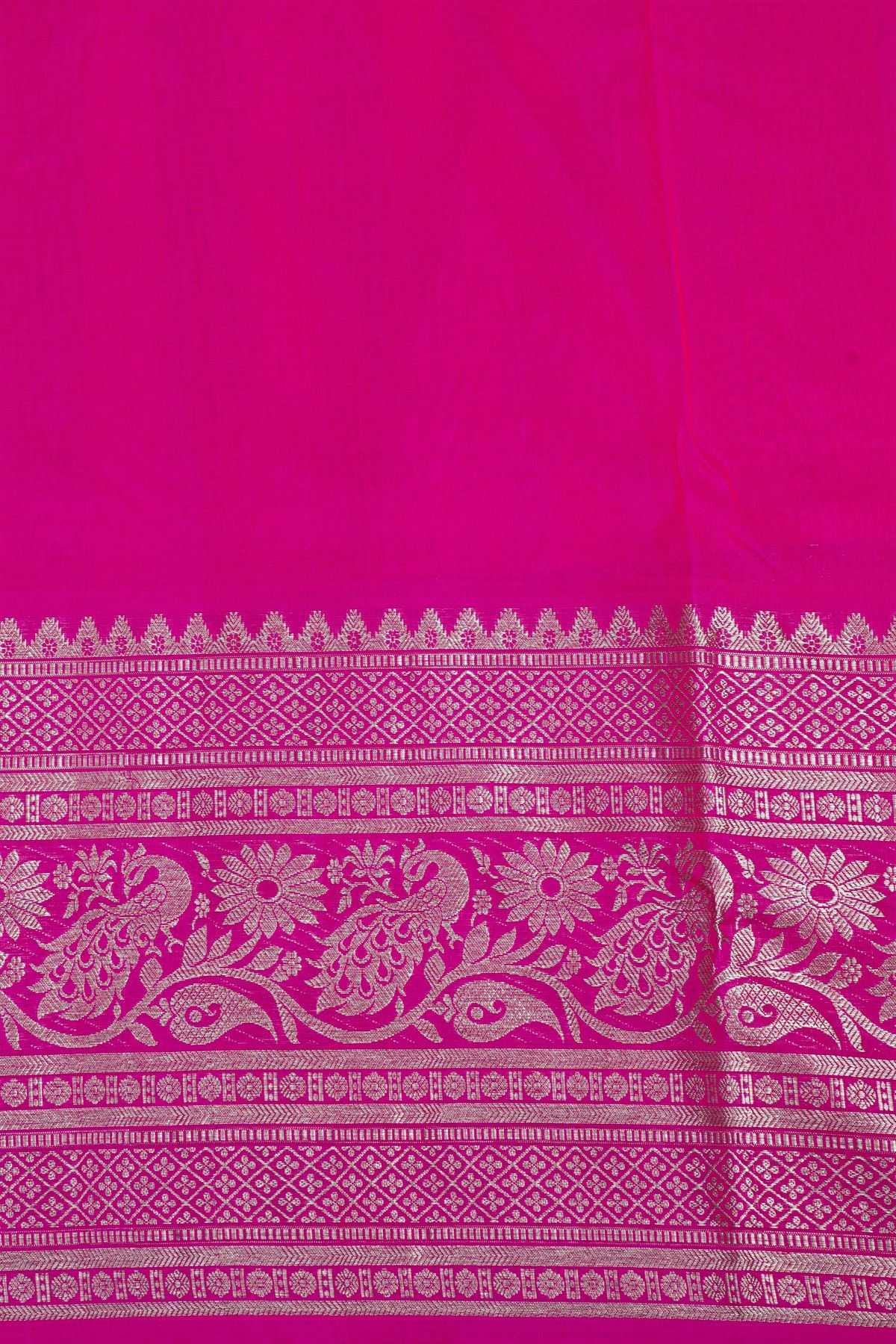 Venkatagiri Silk Pink Saree