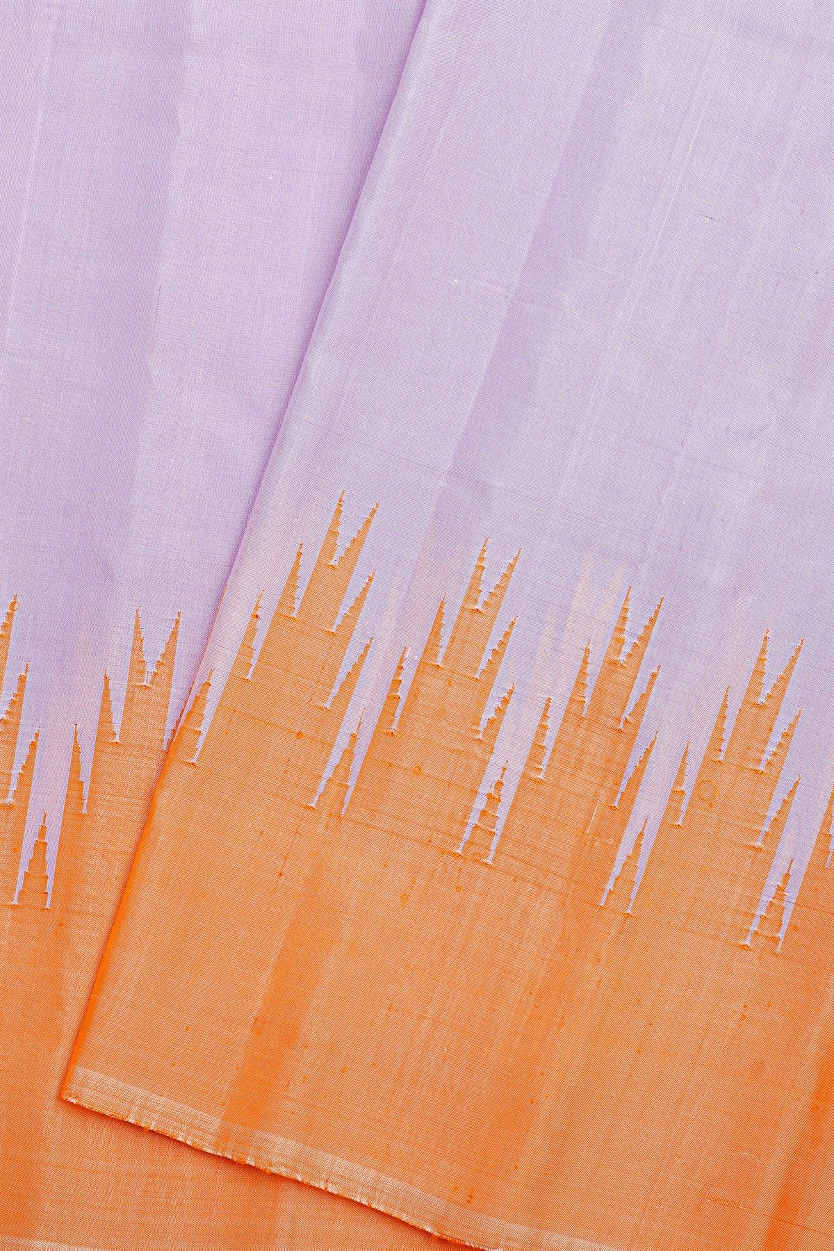 Gadwal Silk Lavender Saree