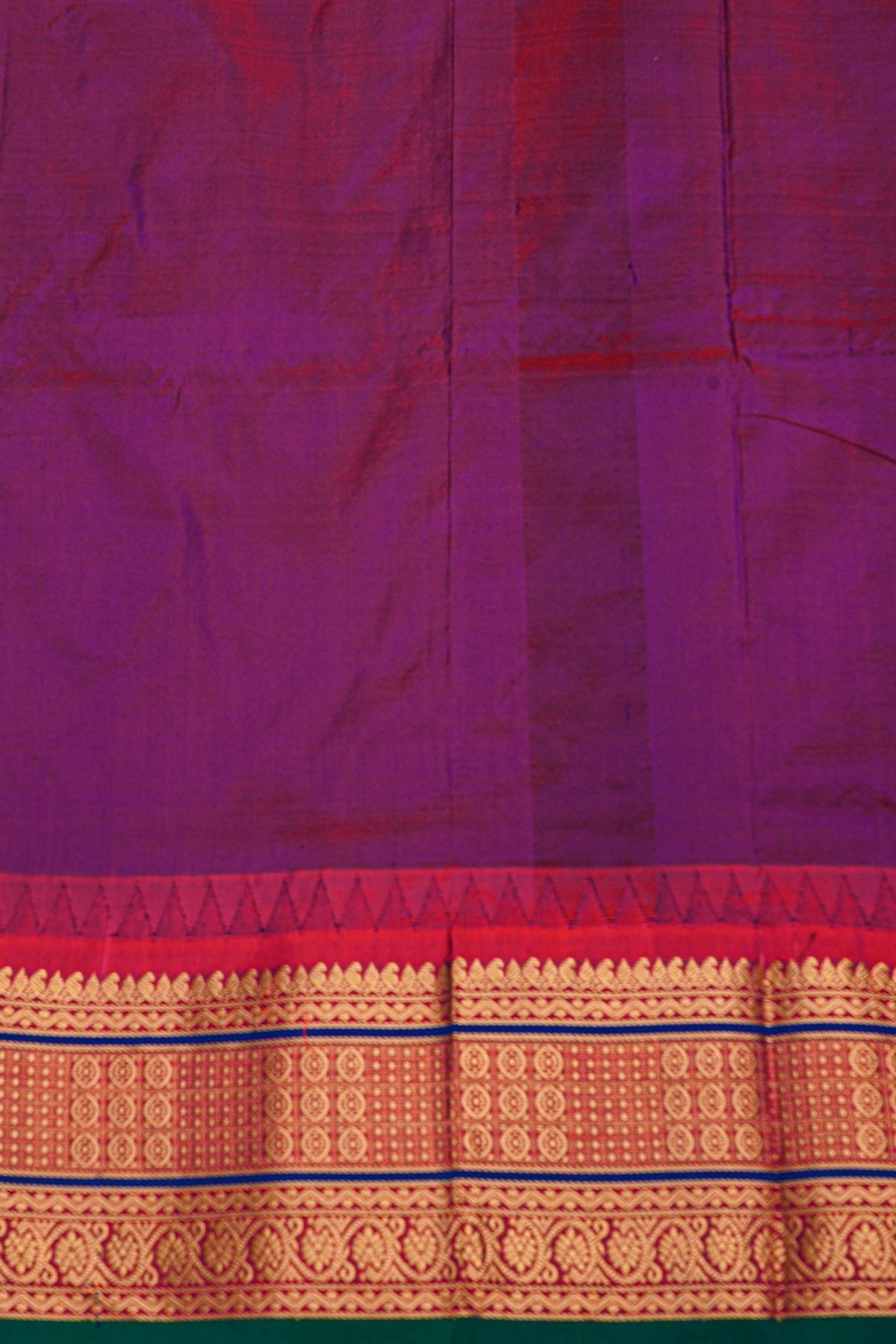 Narayanpet Silk Blue Saree