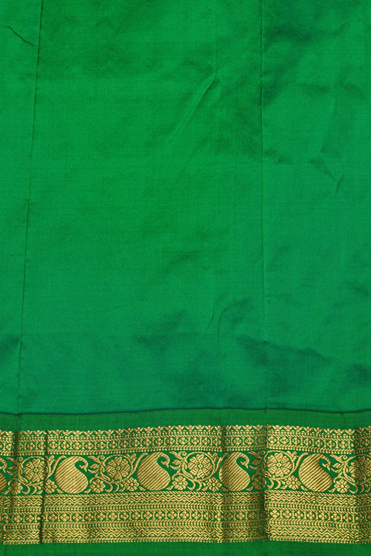 Narayanpet Silk Maroon Saree