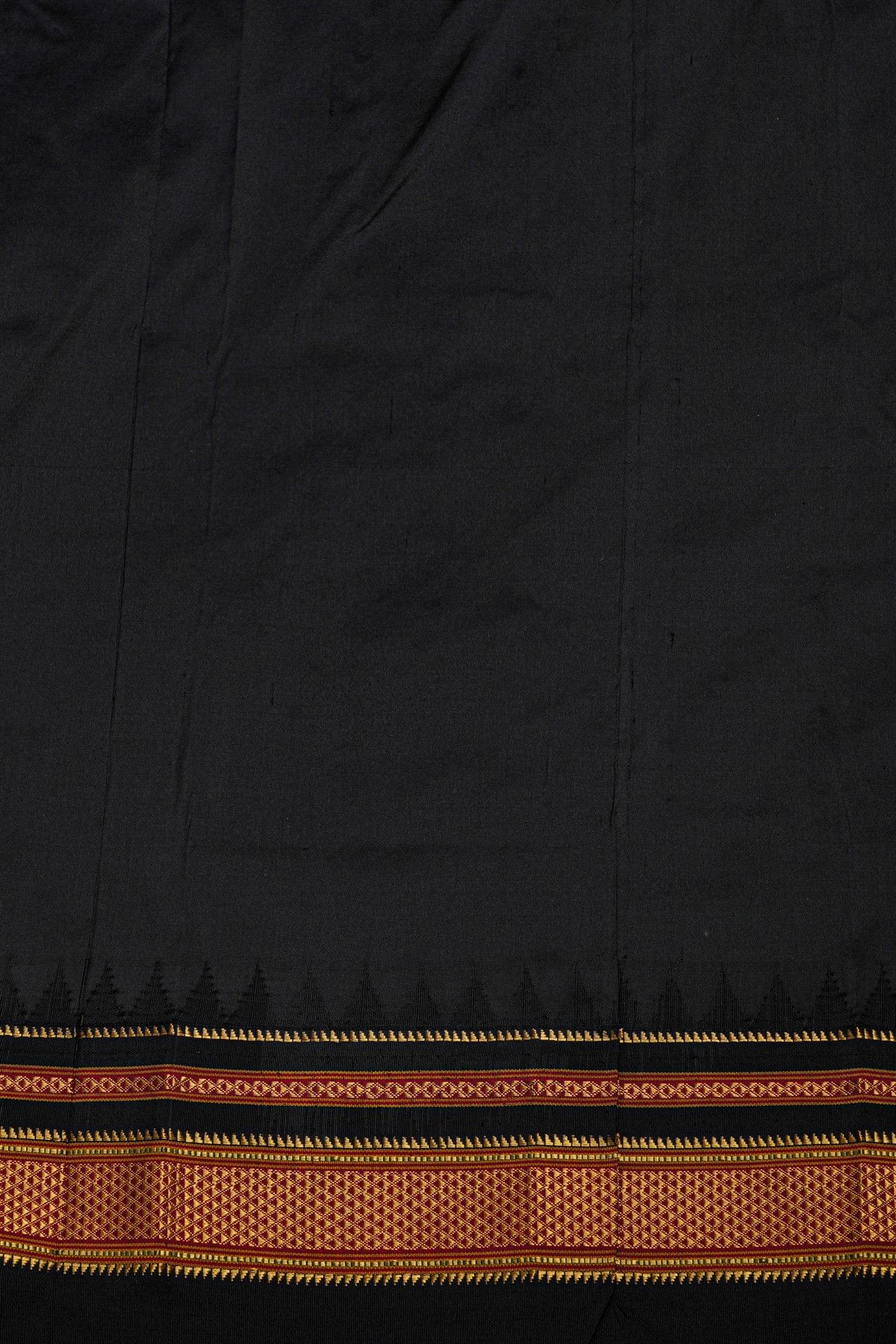 Narayanpet Silk Red Saree