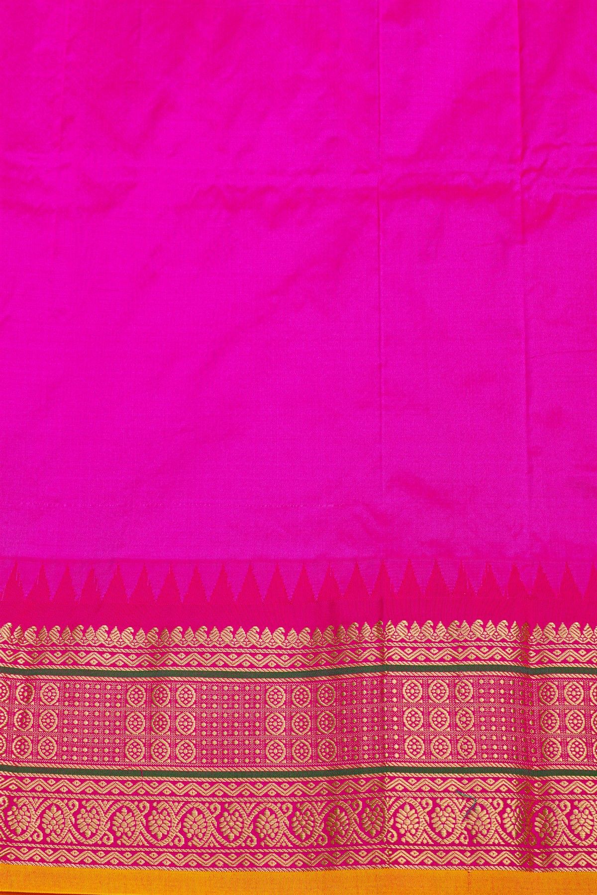 Narayanpet Silk Sea Green Saree