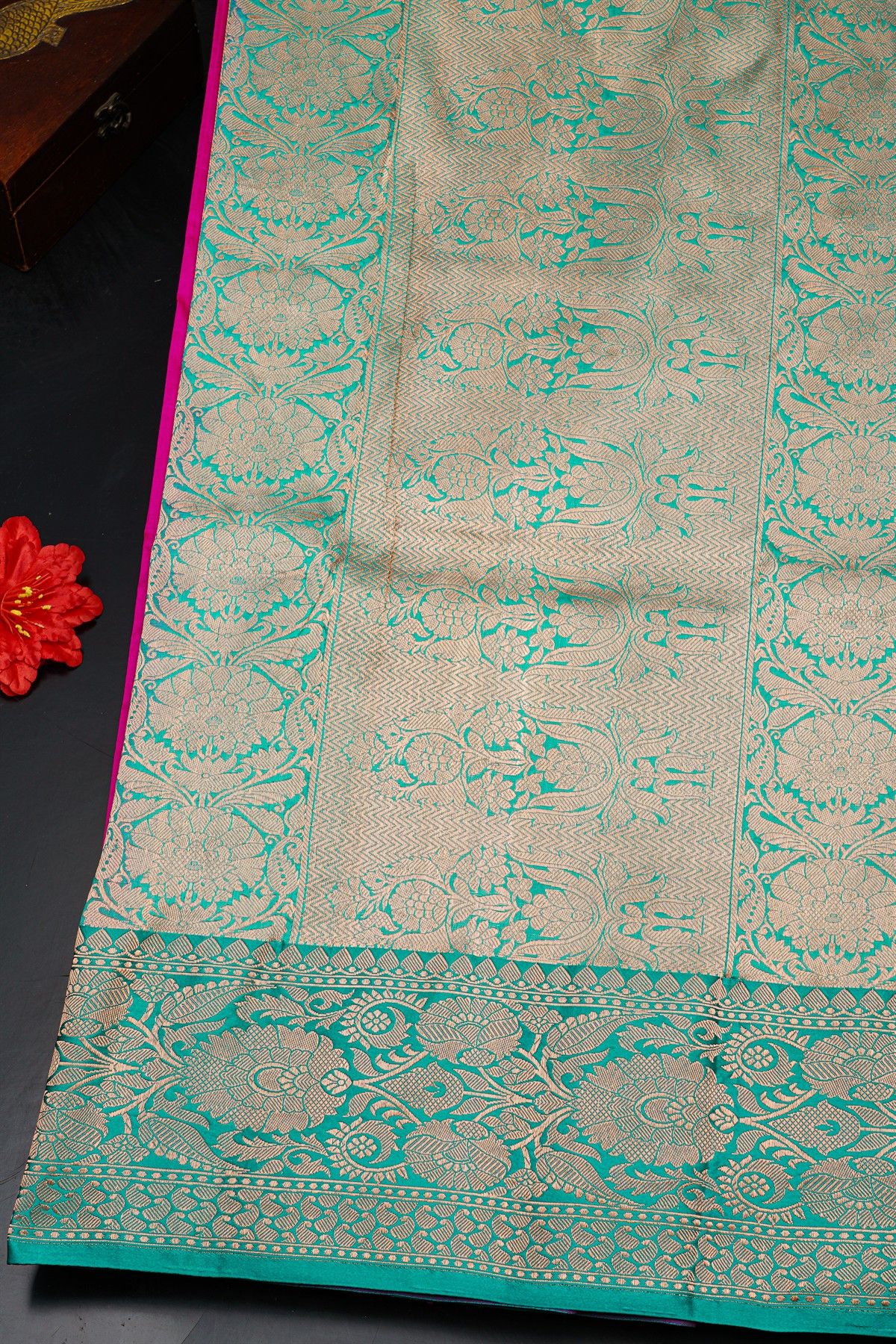 Banarasi Silk Pink Saree