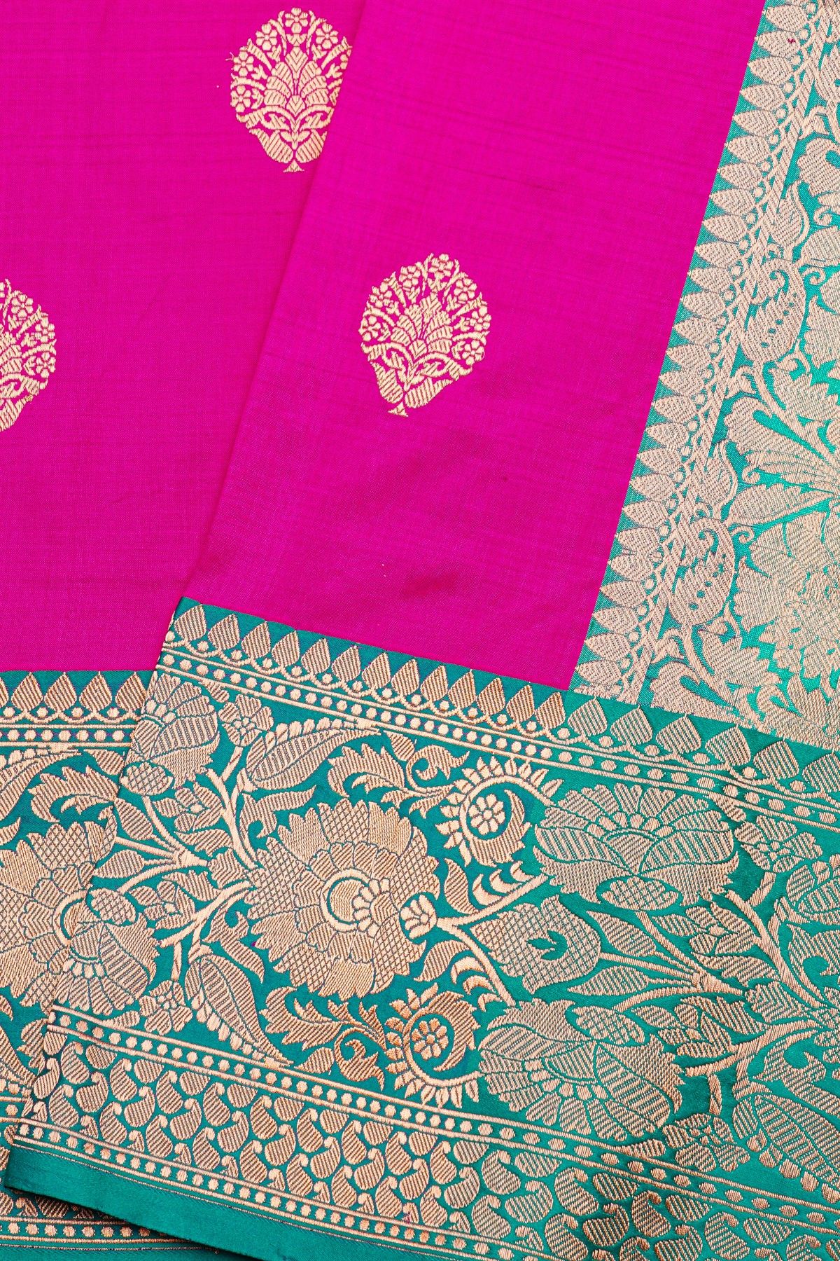 Banarasi Silk Pink Saree
